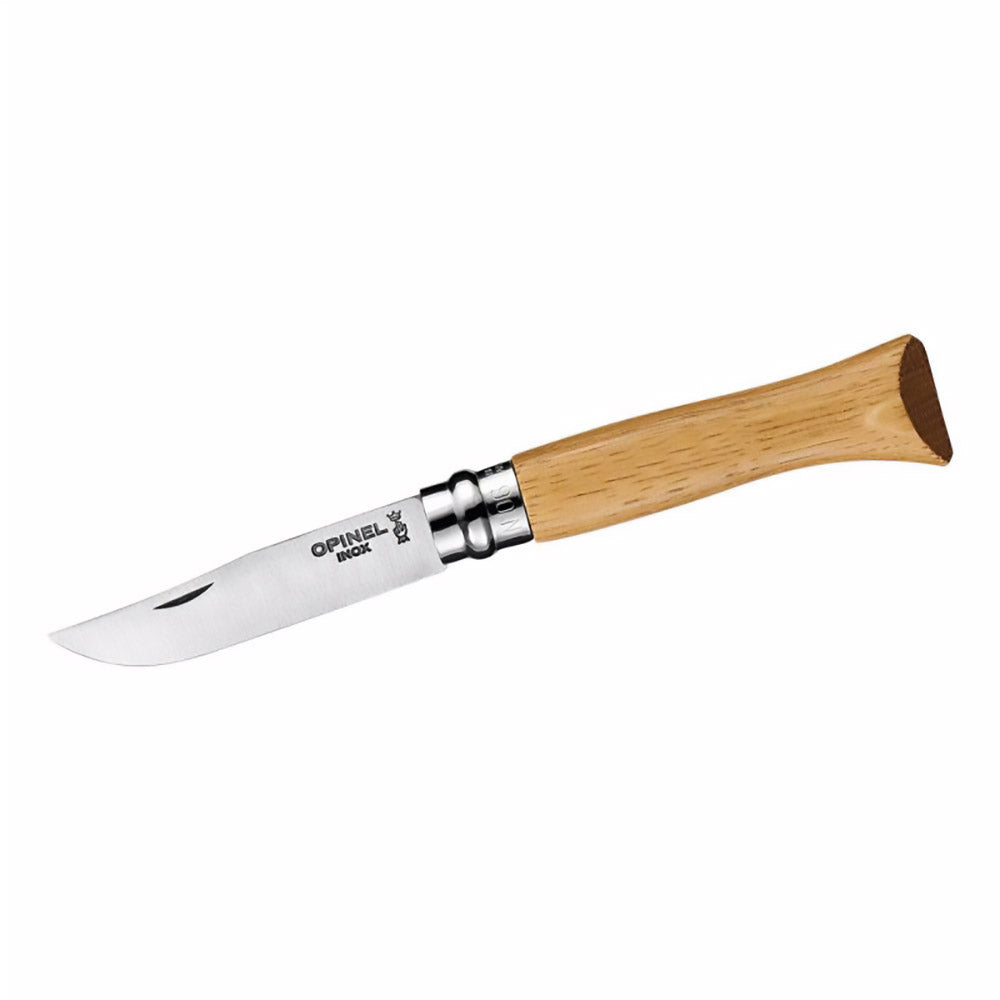 OPINEL Klappmesser No 6 Taschenmesser Messer Eiche Olive Walnuss Padouk Holz