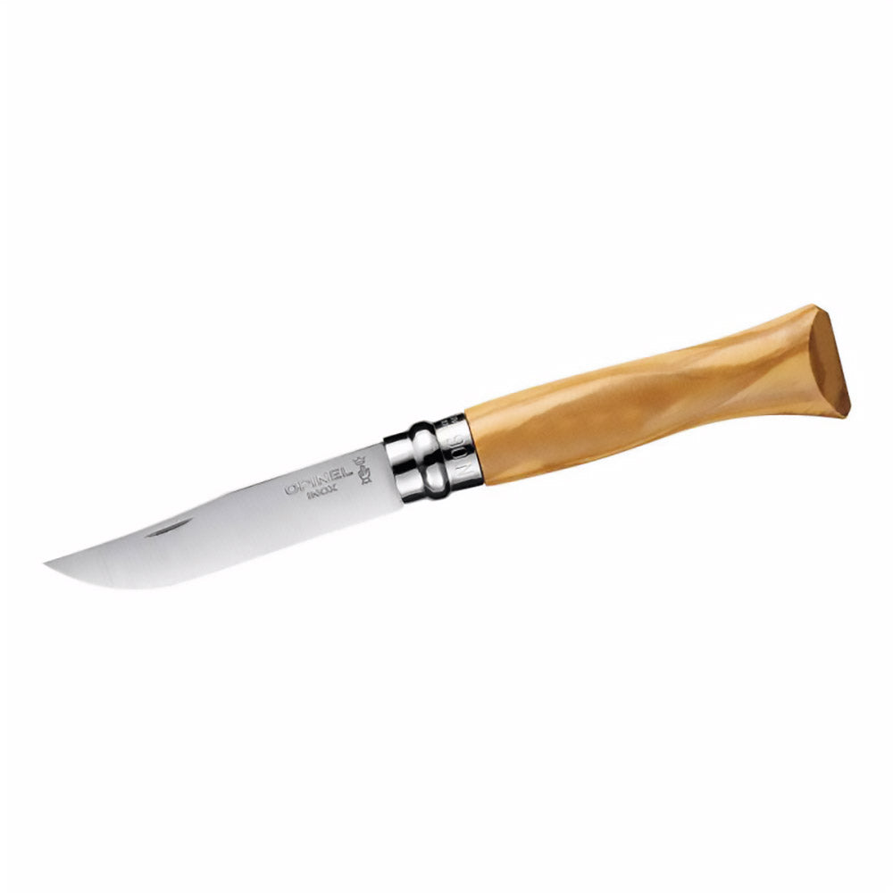 Couteau pliant OPINEL n° 6, couteau de poche en bois de chêne, d'olivier, de noyer et de padouk