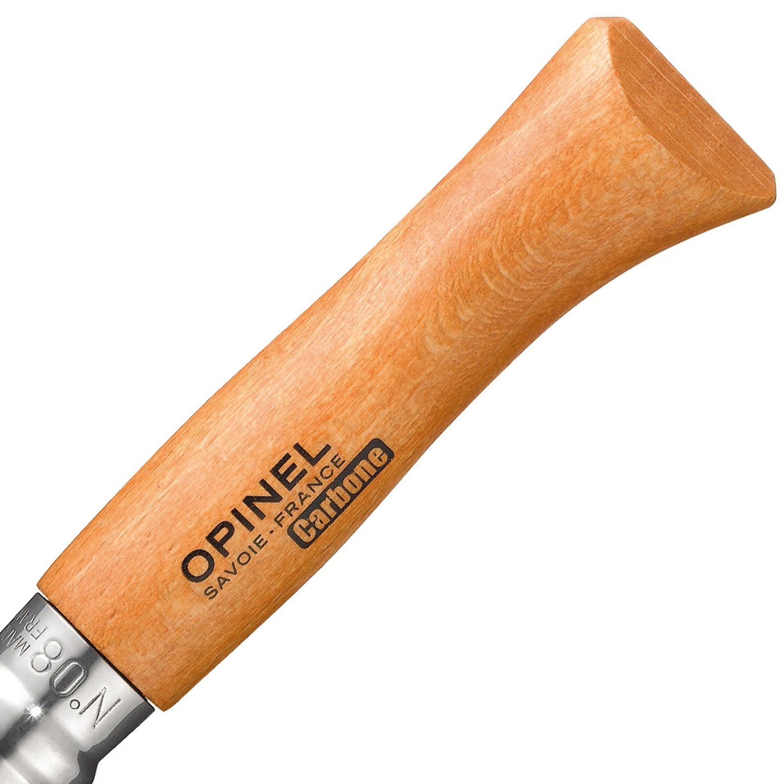 OPINEL Gift Set Knife No. 8 + Case - Folding Knife Pocket Knife Carbon Steel