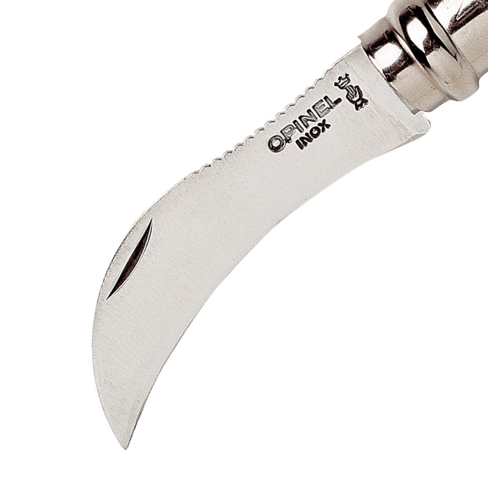 OPINEL Pilzmesser + Etui Taschenmesser Schwammerl Klappmesser Pilz Bürste Eiche