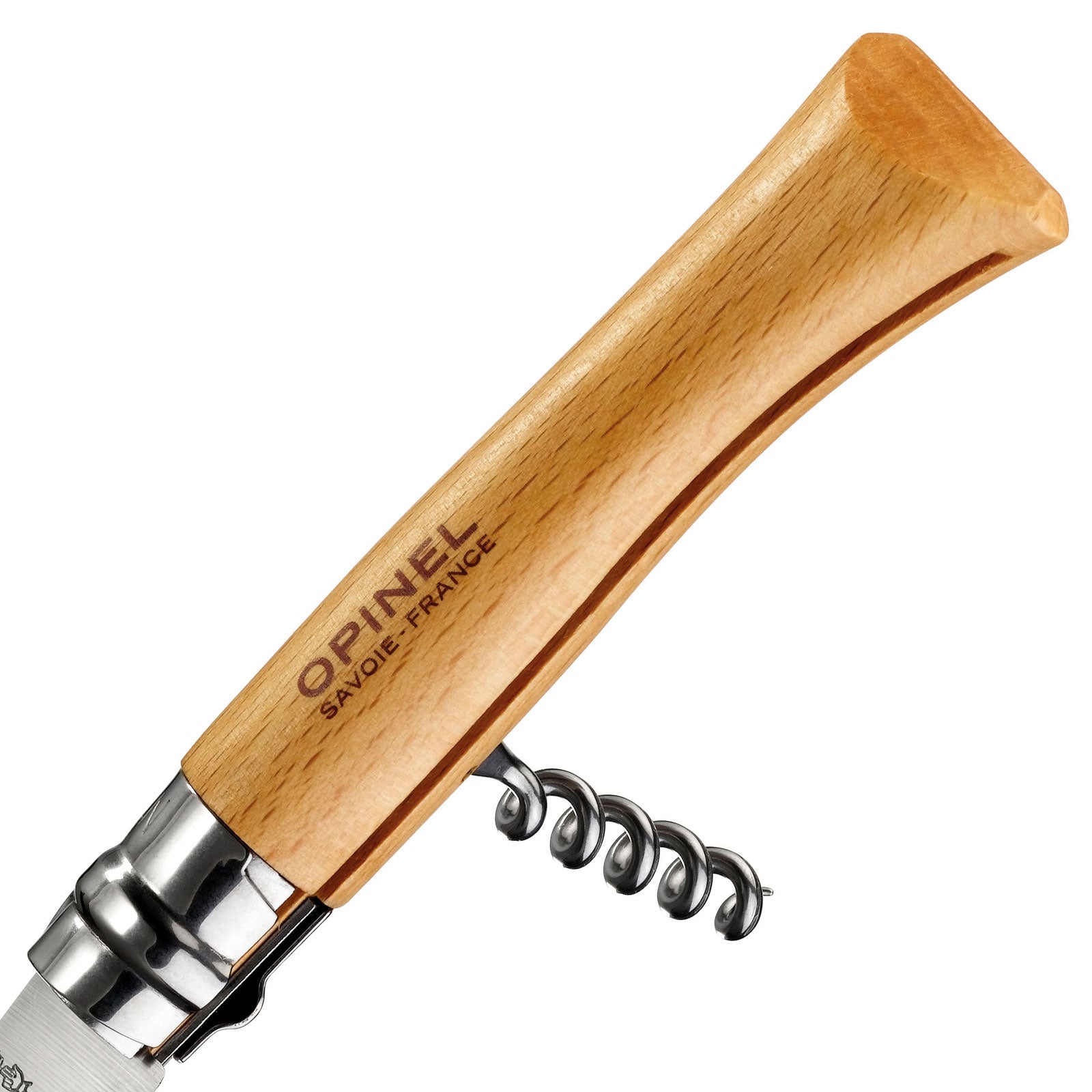 OPINEL Corkscrew No. 10 Pocket Knife - Wine Bottle Opener - Folding Knife