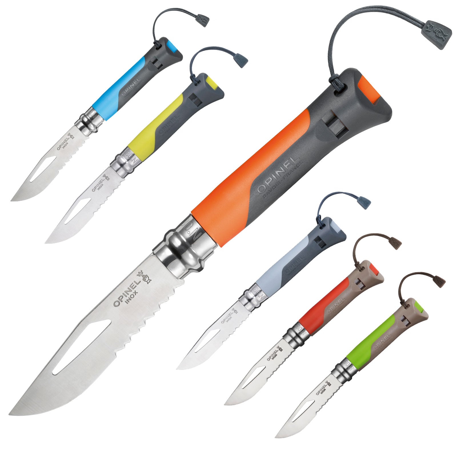 OPINEL Outdoor No. 8 Sea-Mountain work knife - folding knife pocket knife saw