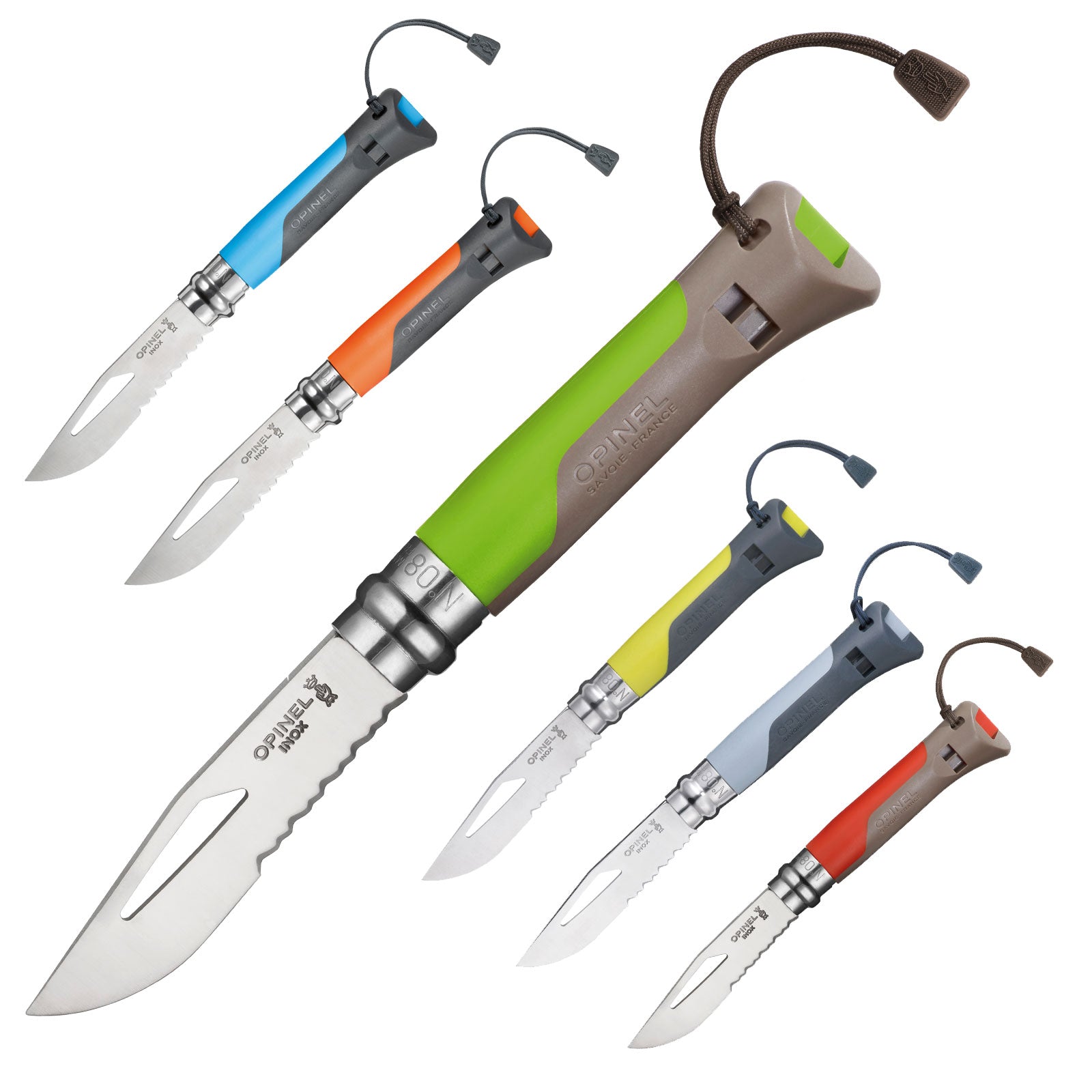 OPINEL Outdoor No. 8 Sea-Mountain work knife - folding knife pocket knife saw