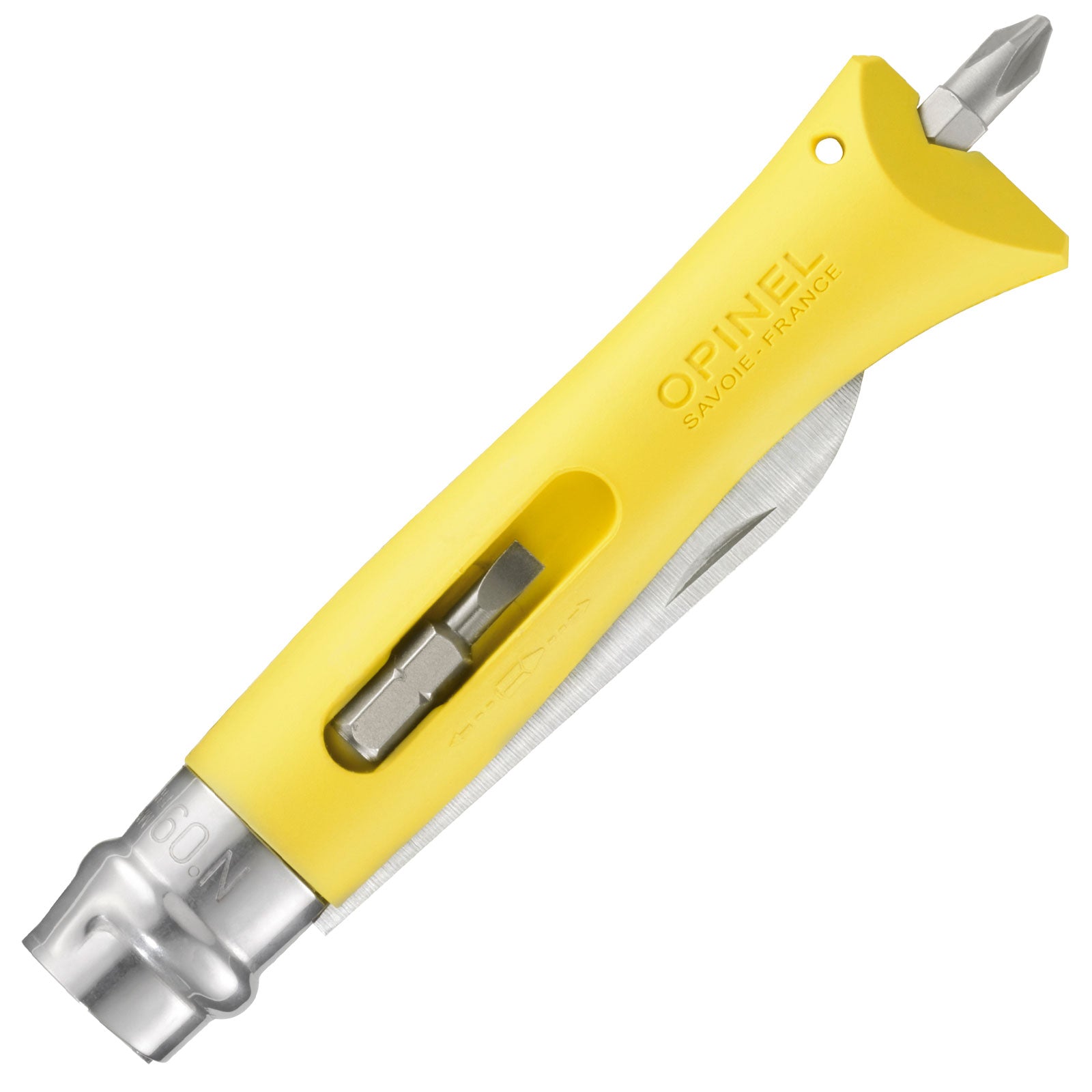 OPINEL Arbeitsmesser No 9 DIY - Carbon Klappmesser Taschenmesser Einhandmesser