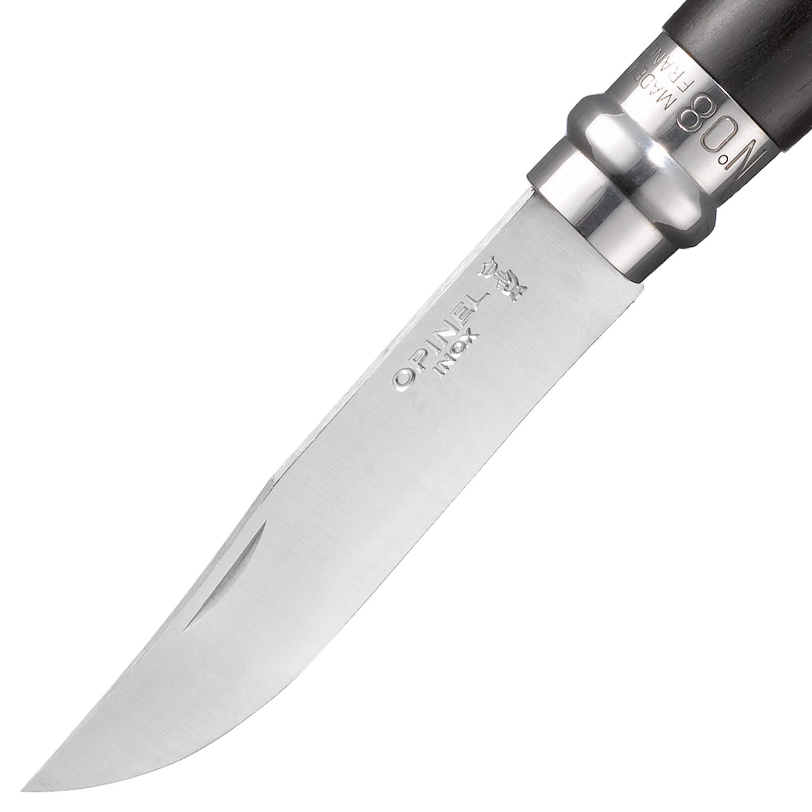 Couteau pliant OPINEL n°8 - Couteau de poche de jardin extérieur en acier ébène