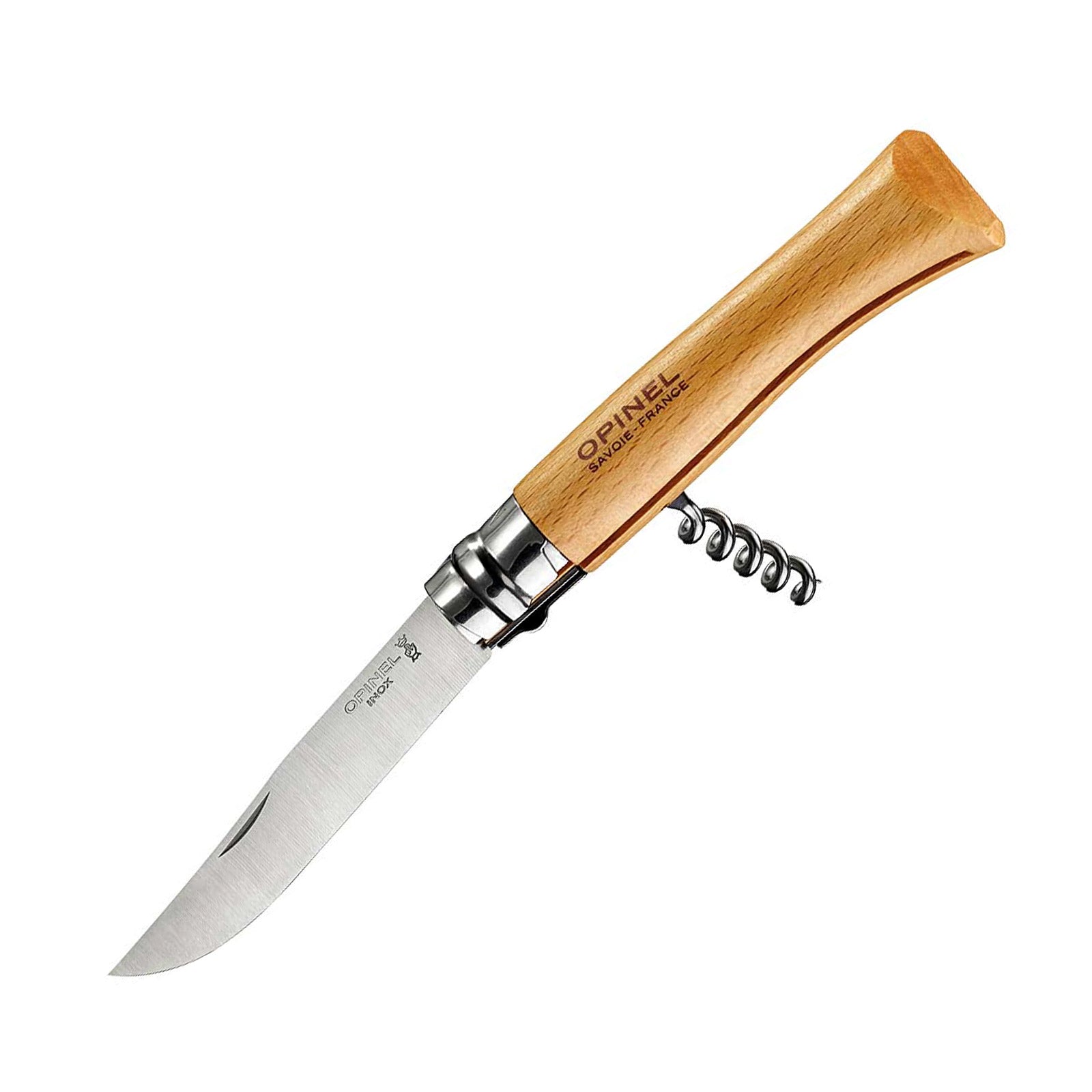 OPINEL Chef Knife Picnic Set Camping Kitchen Outdoor Bags Board Steel Wood