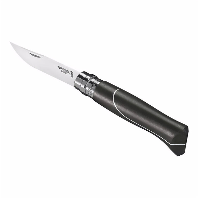 OPINEL Klappmesser No 8 Ellipse Camping Taschenmesser Ebenholz Stahl