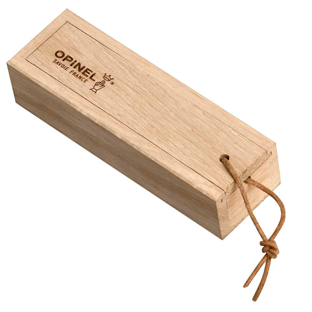 Couteau pliant OPINEL n° 8 Ellipse Camping, en bois d'ébène et acier