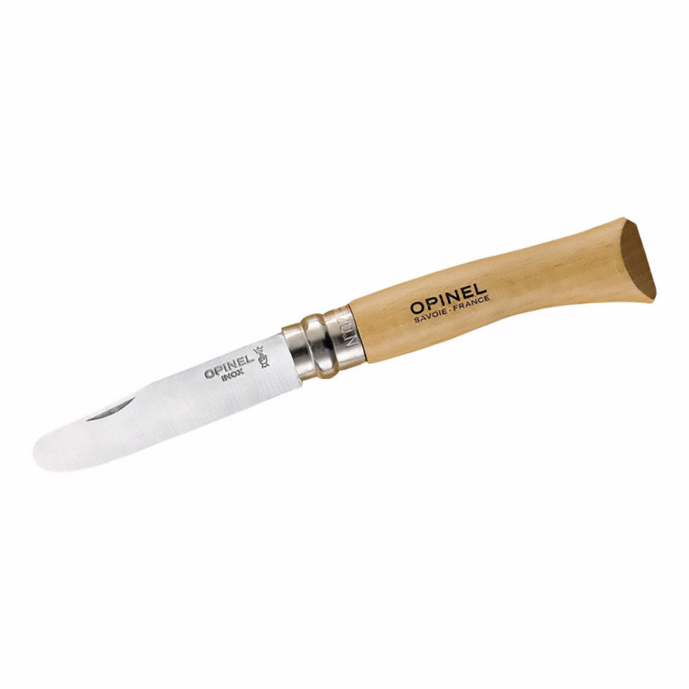 OPINEL Kindermesser Schnitzmesser Kinder Taschenmesser Camping Messer Rund Holz