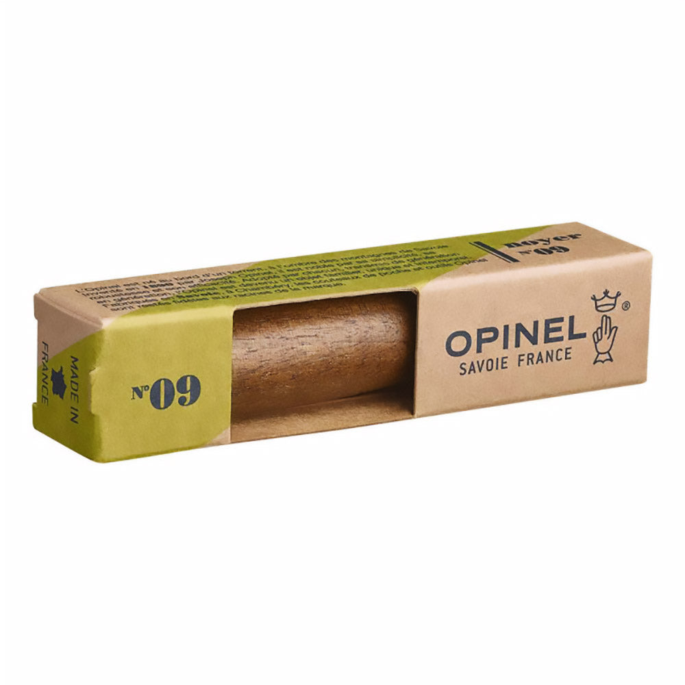 OPINEL Klappmesser No 09 Taschenmesser Messer Eiche Olive Walnuss Holz Stahl