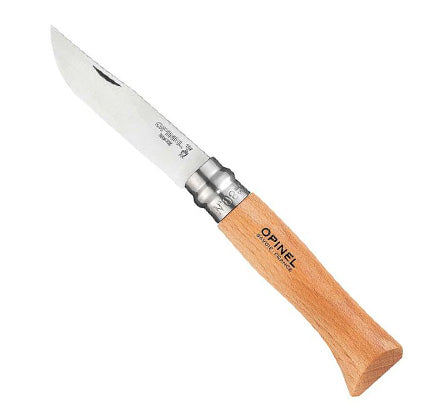 OPINEL Picnic Plus Set Klappmesser No 8 Camping Besteck Gabel Löffel Messer 4tlg