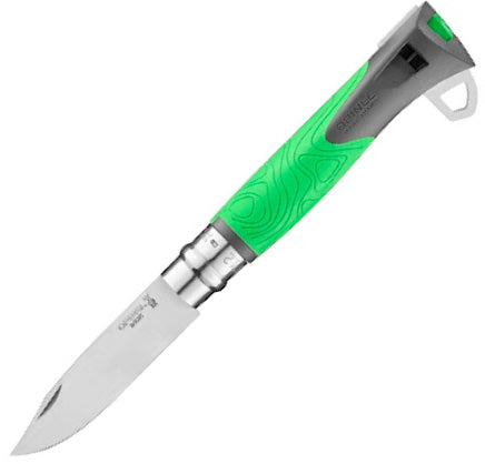OPINEL Klappmesser No 12 Explore + Zeckenzange Arbeitsmesser Taschenmesser