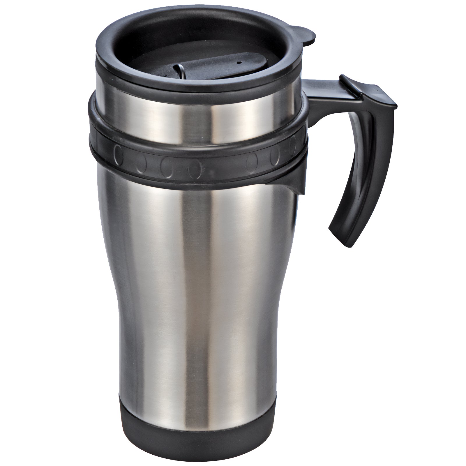 HI Thermobecher Groß Trinkbecher Camping Isolierbecher Auto Becher Henkel Griff