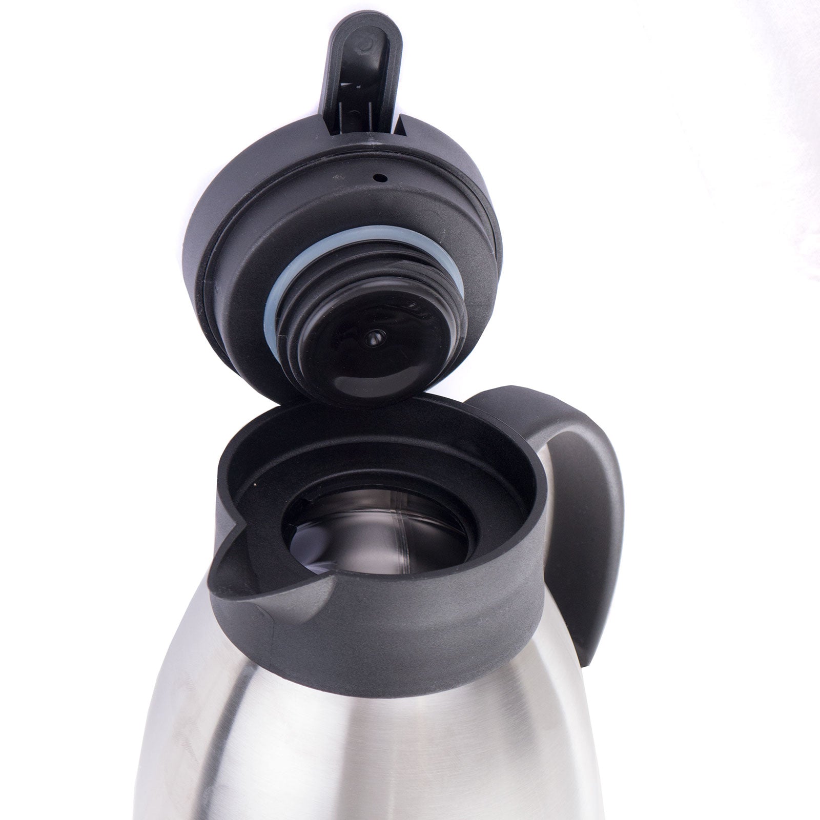 Isolierkanne 2L Isolierflasche – Thermo Kanne Kaffeekanne Edelstahl groß