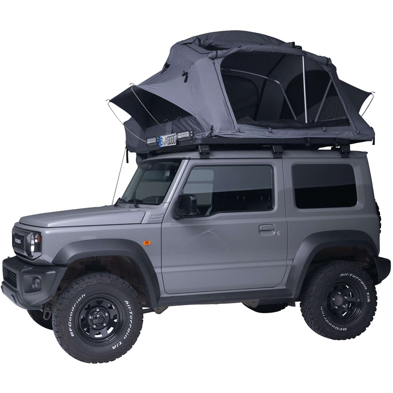 GROENBERG Car Roof Tent Villmark Rooftop Camping Roof Tent Softcover Cotton