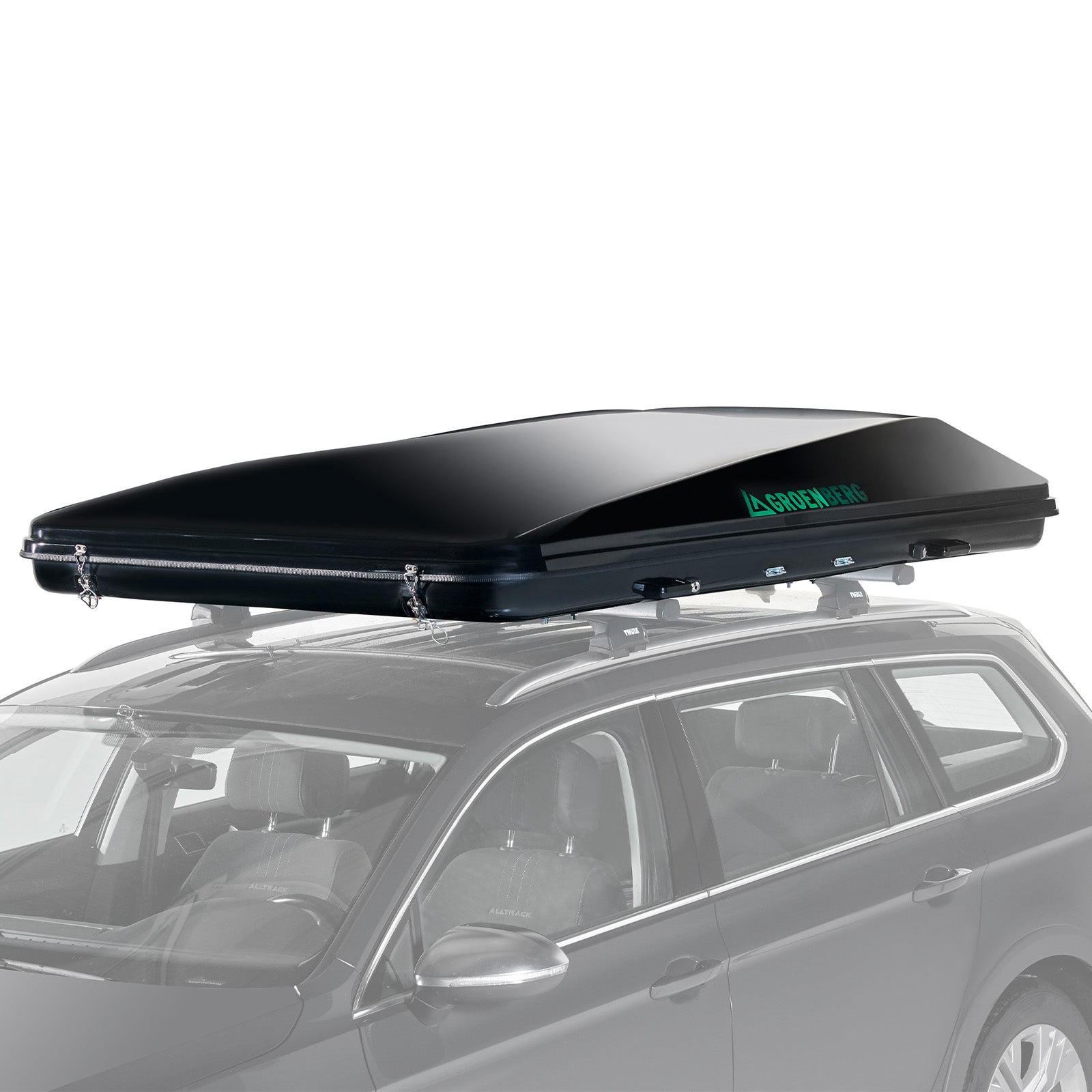 GROENBERG Auto Dachzelt Panorama Small 2 Personen Hartschale ABS Zelt Automatik