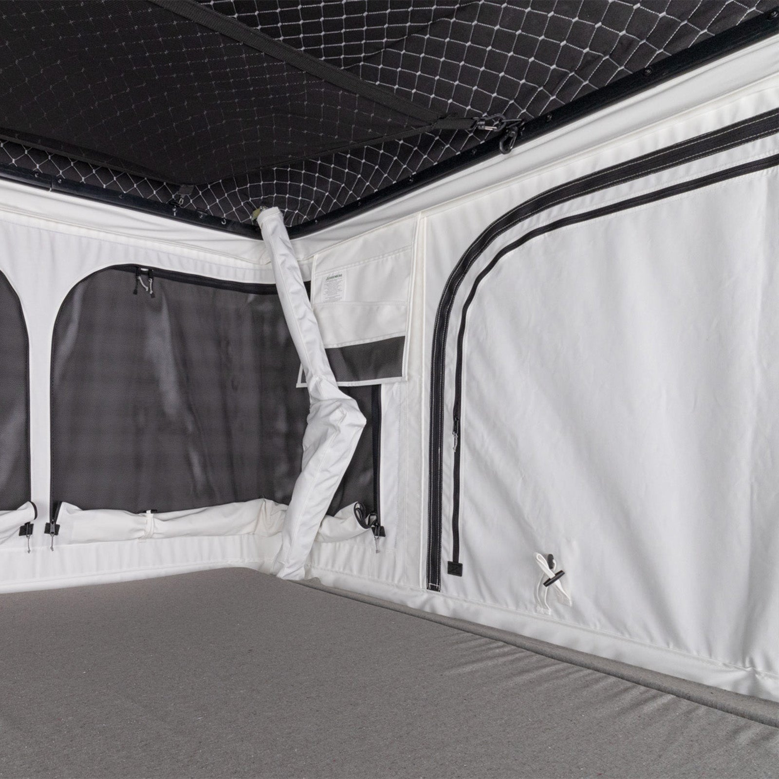 GROENBERG Auto Dachzelt Panorama Small 2 Personen Hartschale ABS Zelt Automatik