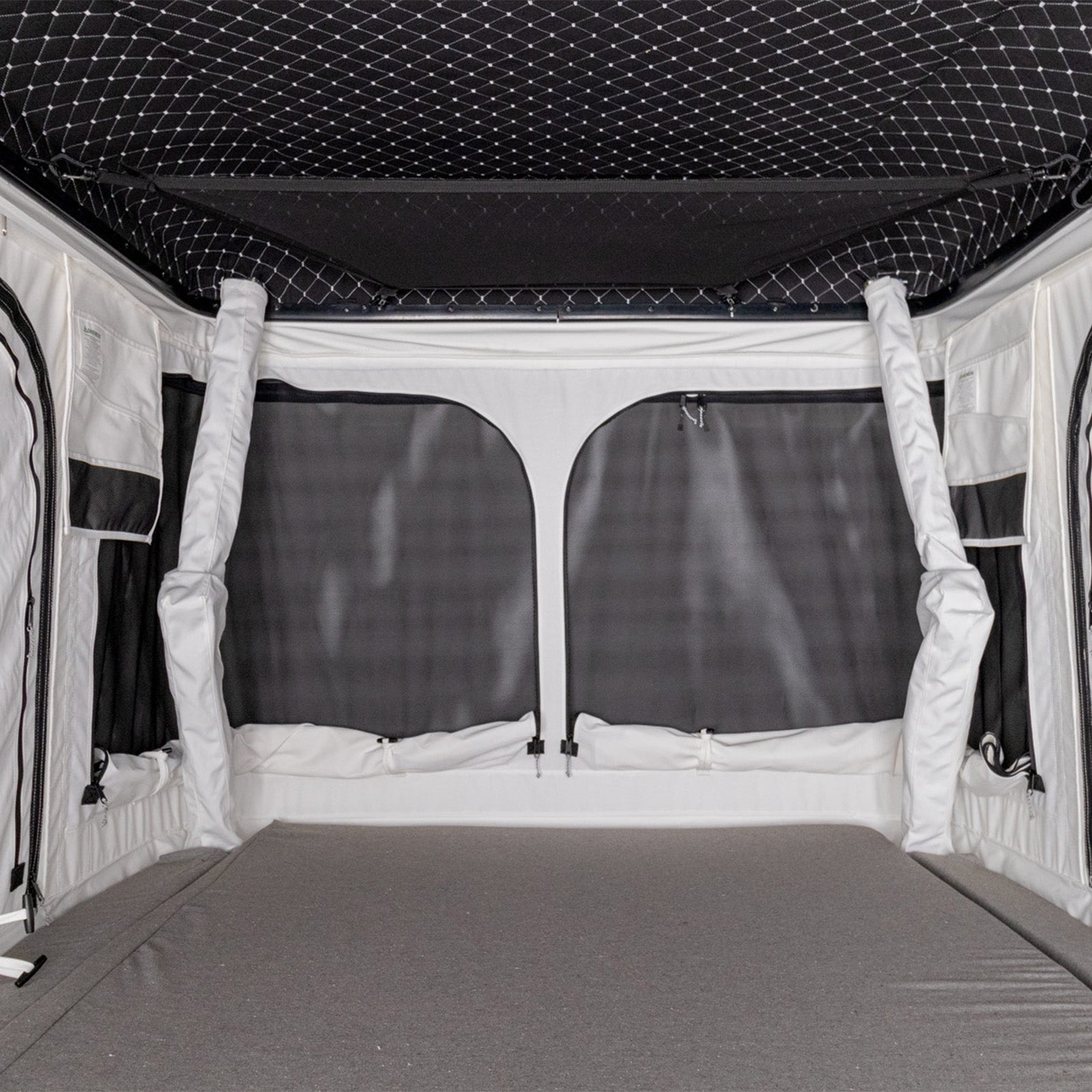 GROENBERG Auto Dachzelt Panorama Small 2 Personen Hartschale ABS Zelt Automatik