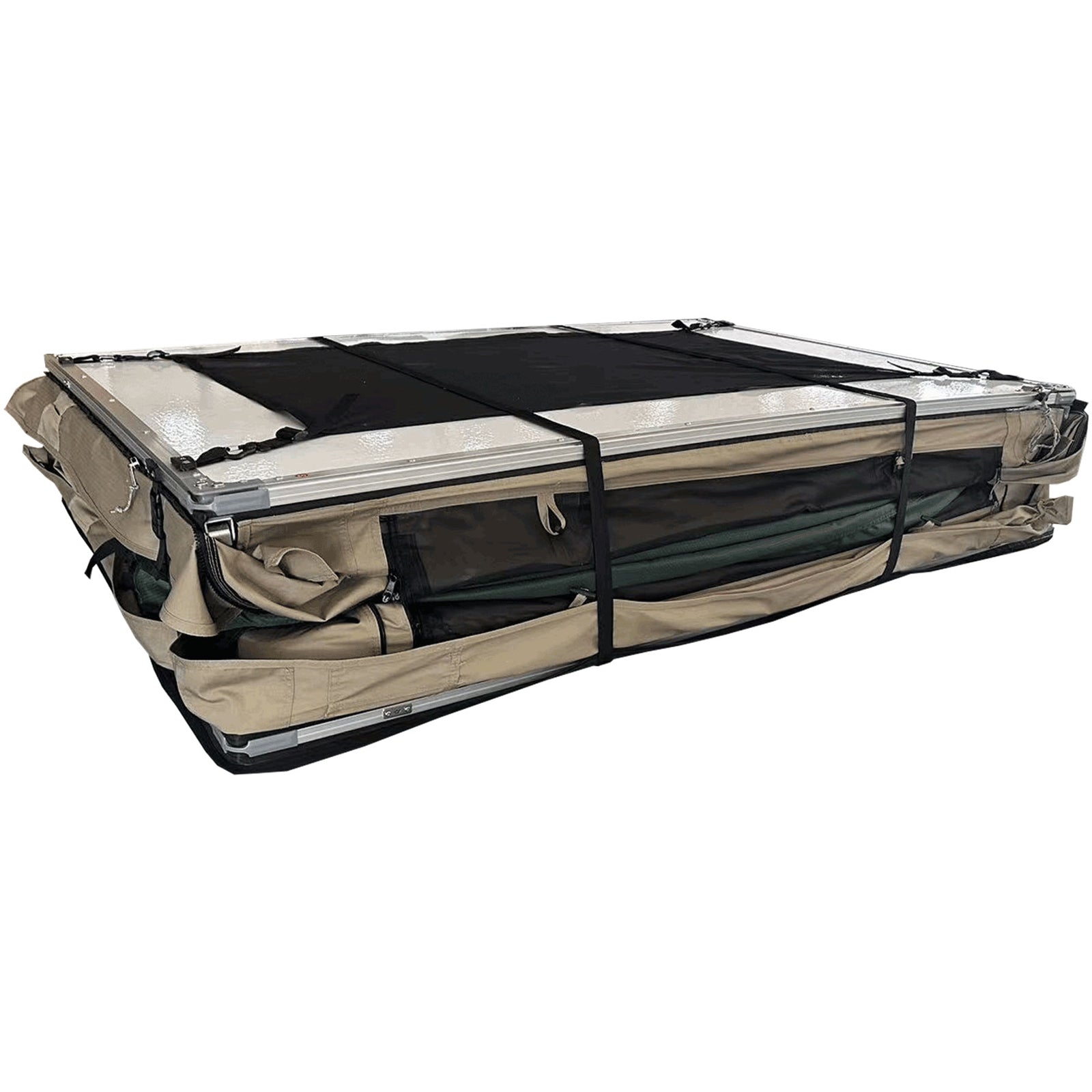 GROENBERG Dachzelt Halvor 2-3 Personen Auto Zelt Autodachzelt Soft Top Softcover