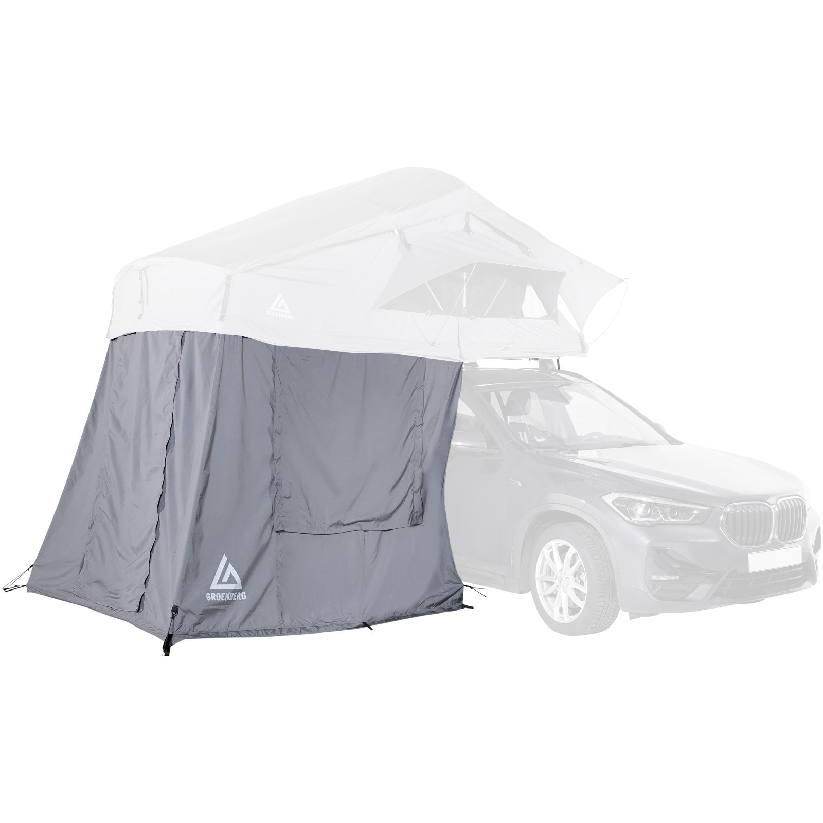 GROENBERG Erweiterung Für Dachzelt Villmark Annex S Camping Auto Zelt Softcover