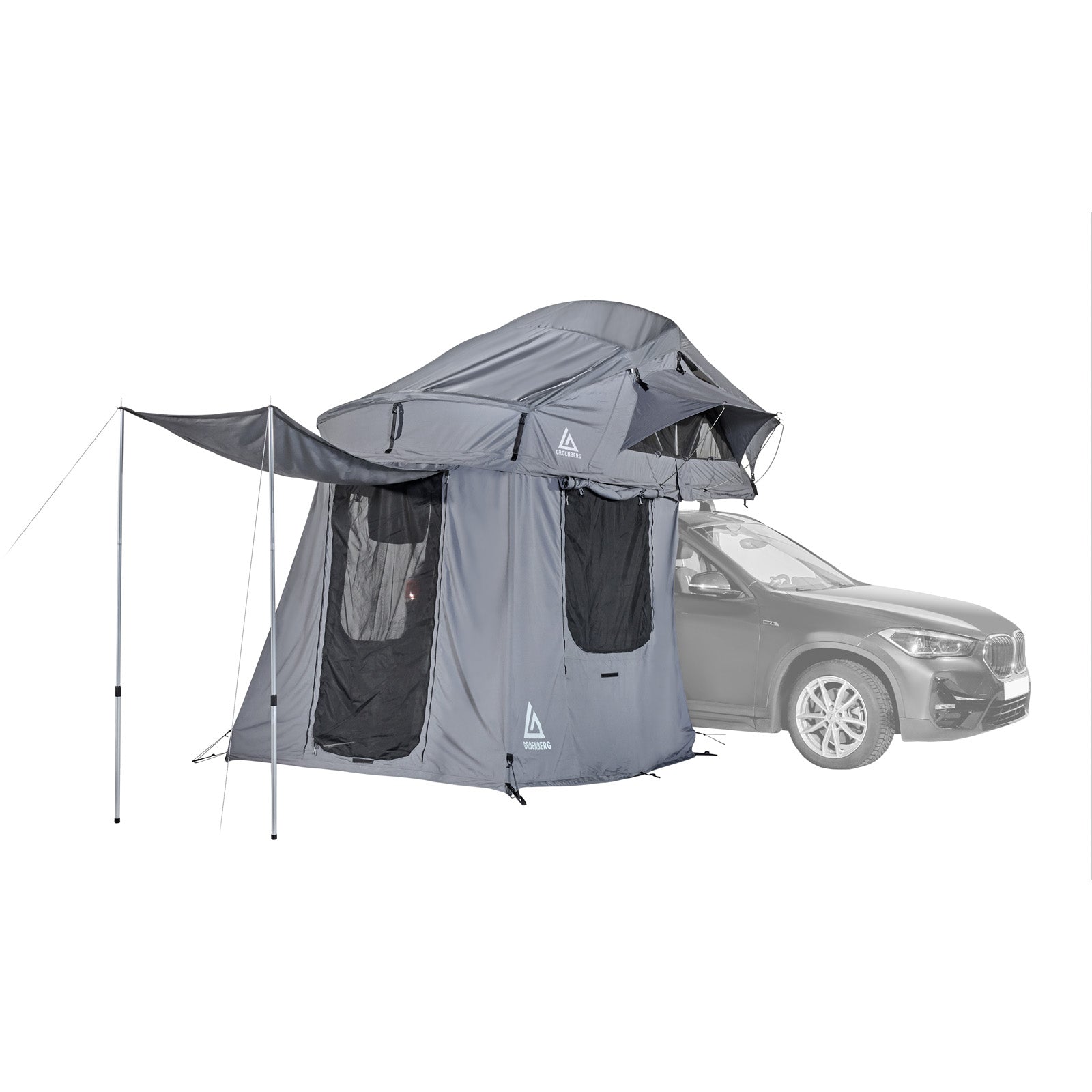 Extension pour tente de toit GROENBERG Villmark Annex S, tente de camping-car à couverture souple