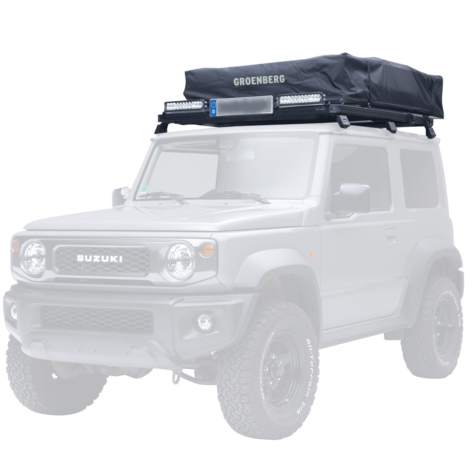 GROENBERG Dachzelt Abdeckung Villmark Cover Dach Zelt Plane Zubehör Auto Camping