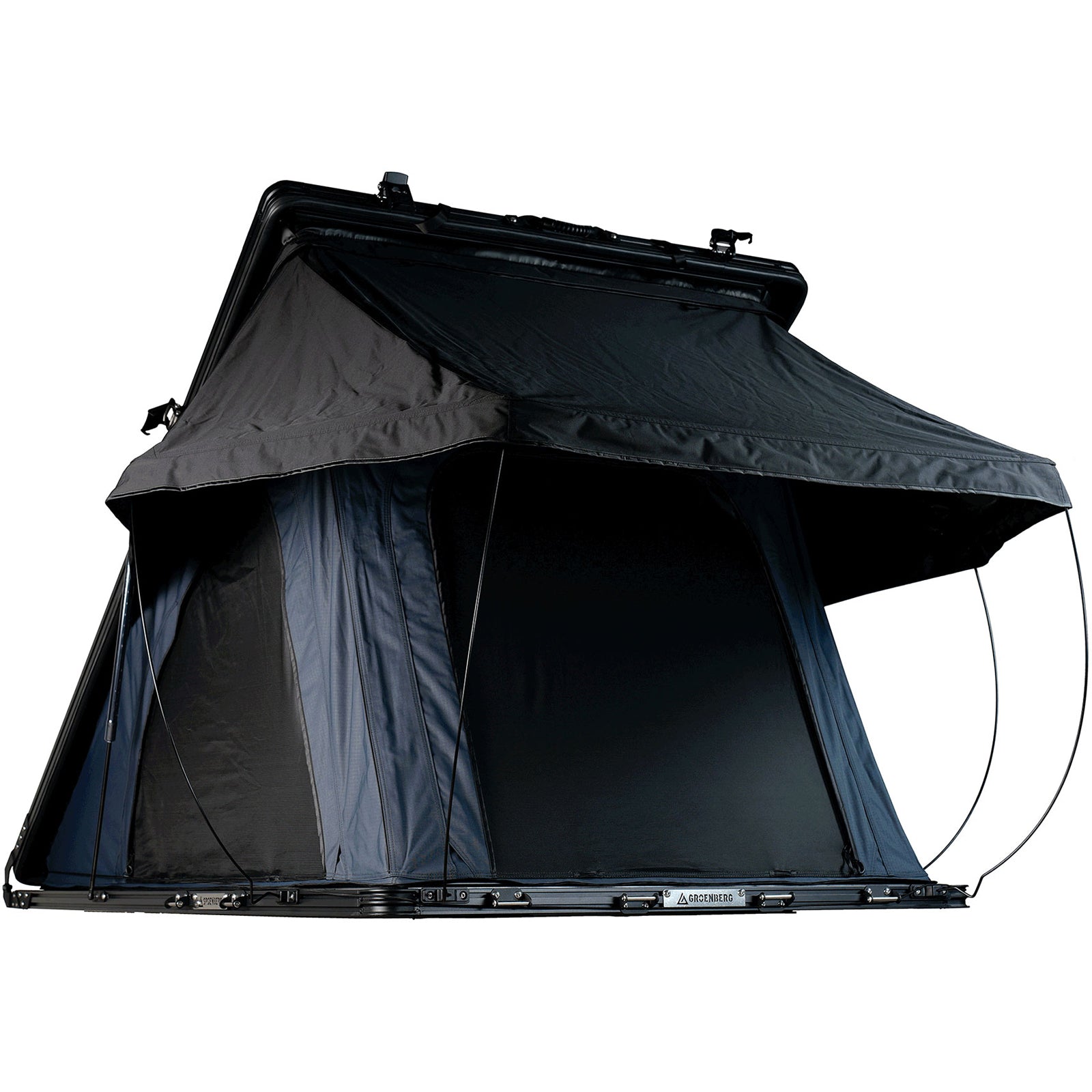 GROENBERG Auto Dachzelt Alvar 2 Personen Hartschale Alu Hardtop Zelt Automatik