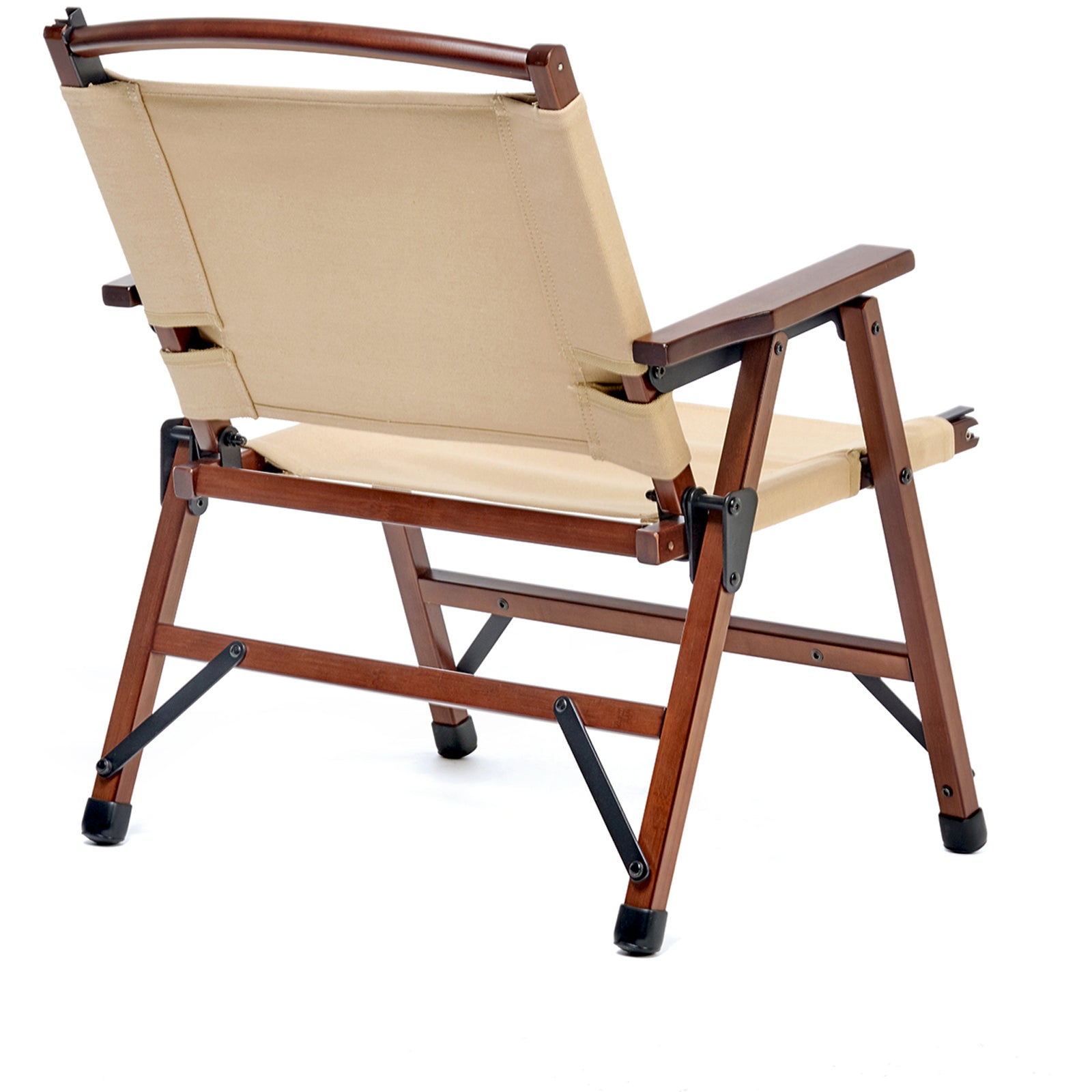 GROENBERG Chaise pliante Sot Small Chaise de camping rétro Chaise pliante Chaise pliable en bois