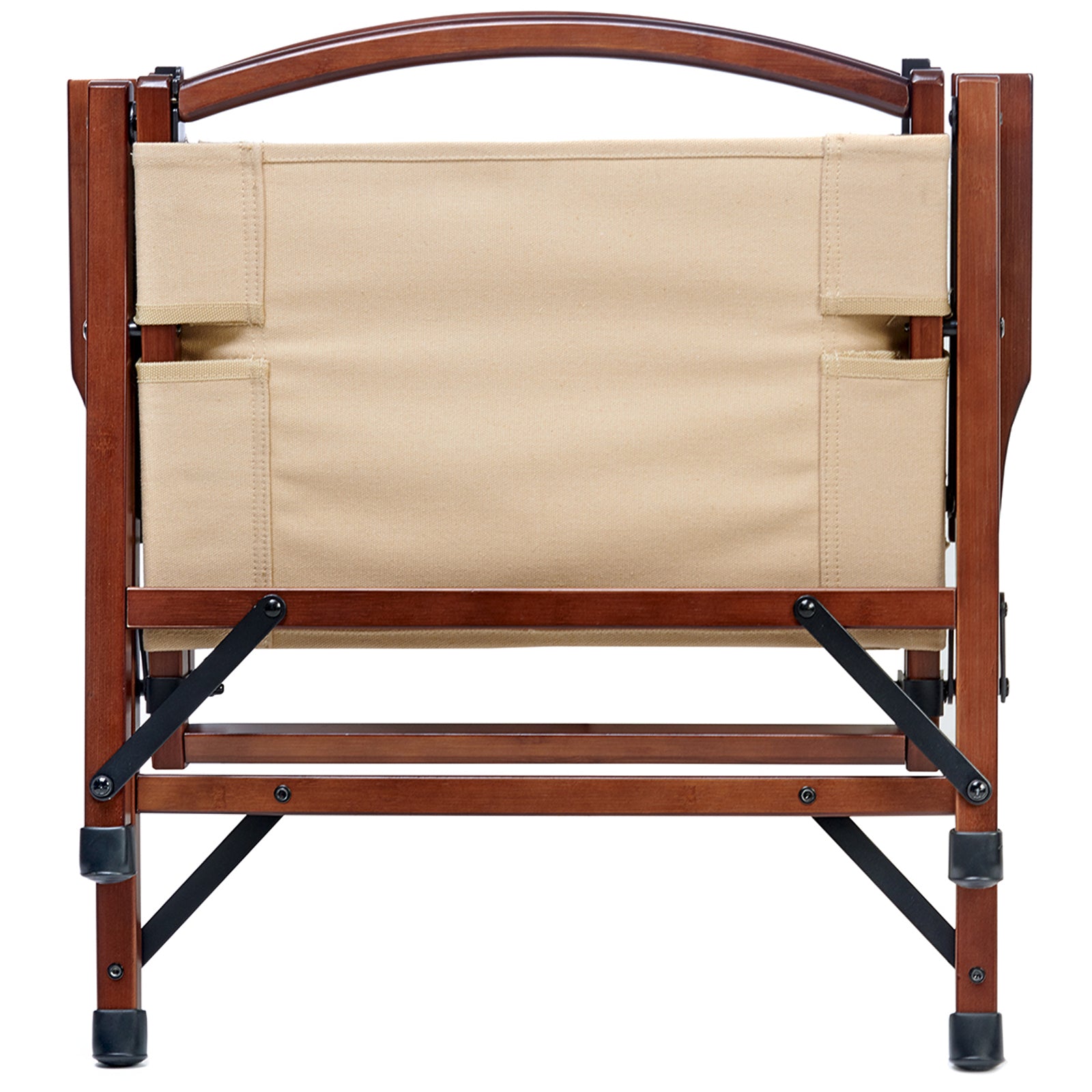 GROENBERG Chaise pliante Sot Small Chaise de camping rétro Chaise pliante Chaise pliable en bois