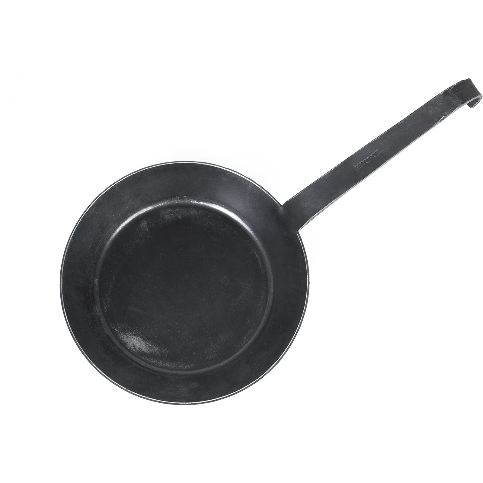 GROENBERG Eisen Pfanne Smed Pan Bratpfanne Grillpfanne Pfanne Griff Rund 24 cm