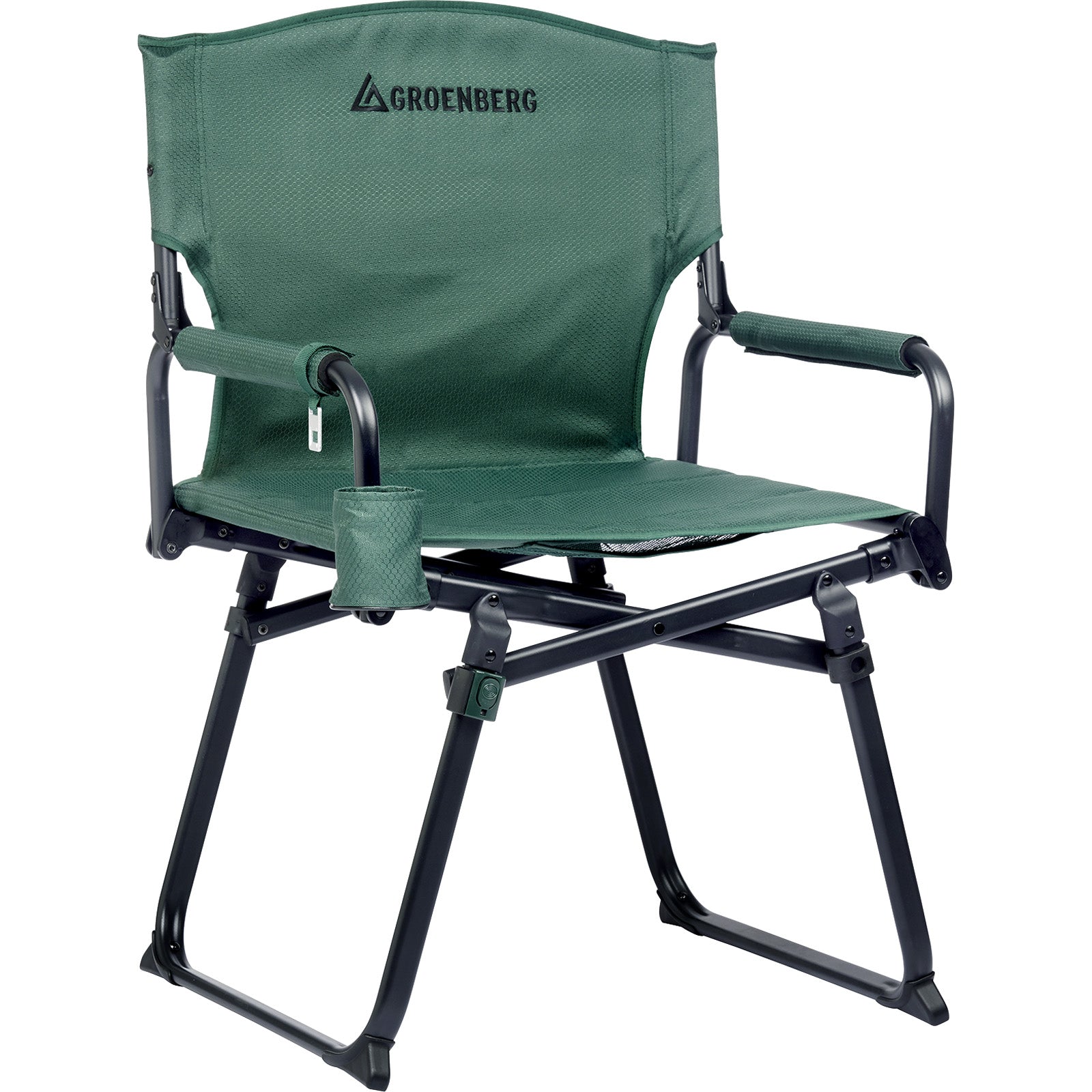 GROENBERG Campingstuhl Lagom Faltbar Camping Faltstuhl Regiestuhl Outdoor 130kg