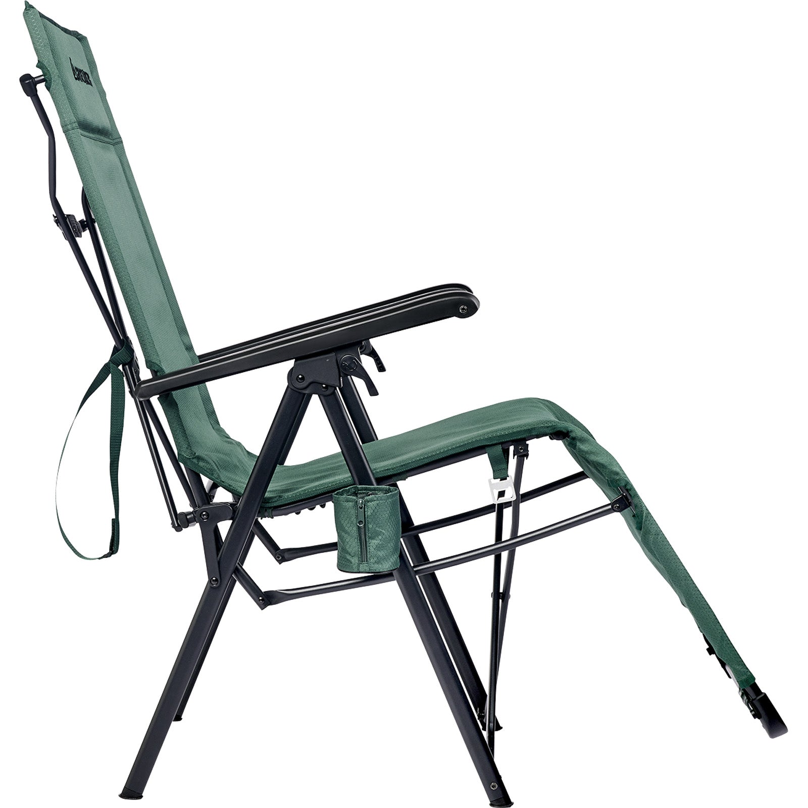 Chaise de camping GROENBERG Stjarna, chaise longue de plage pliable et réglable en continu