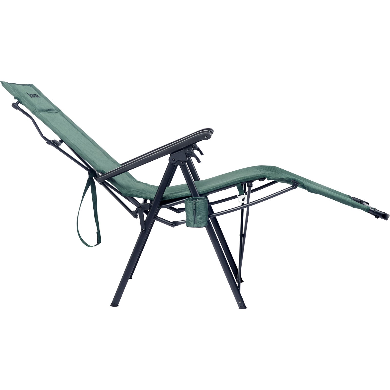 Chaise de camping GROENBERG Stjarna, chaise longue de plage pliable et réglable en continu