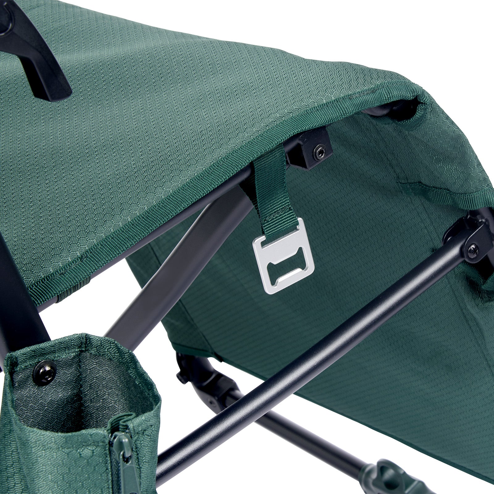 Chaise de camping GROENBERG Stjarna, chaise longue de plage pliable et réglable en continu