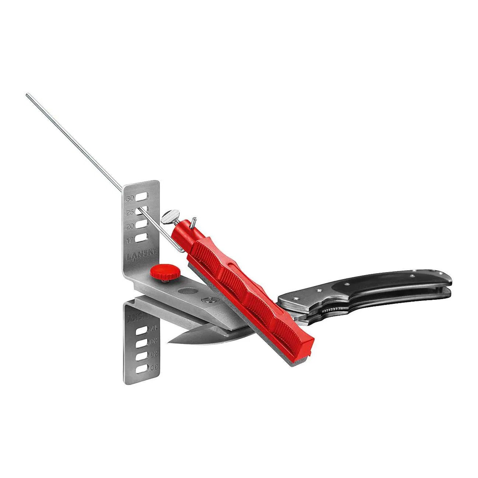 LANSKY 3-piece knife sharpening set, knife grinder, whetstone, honing stone