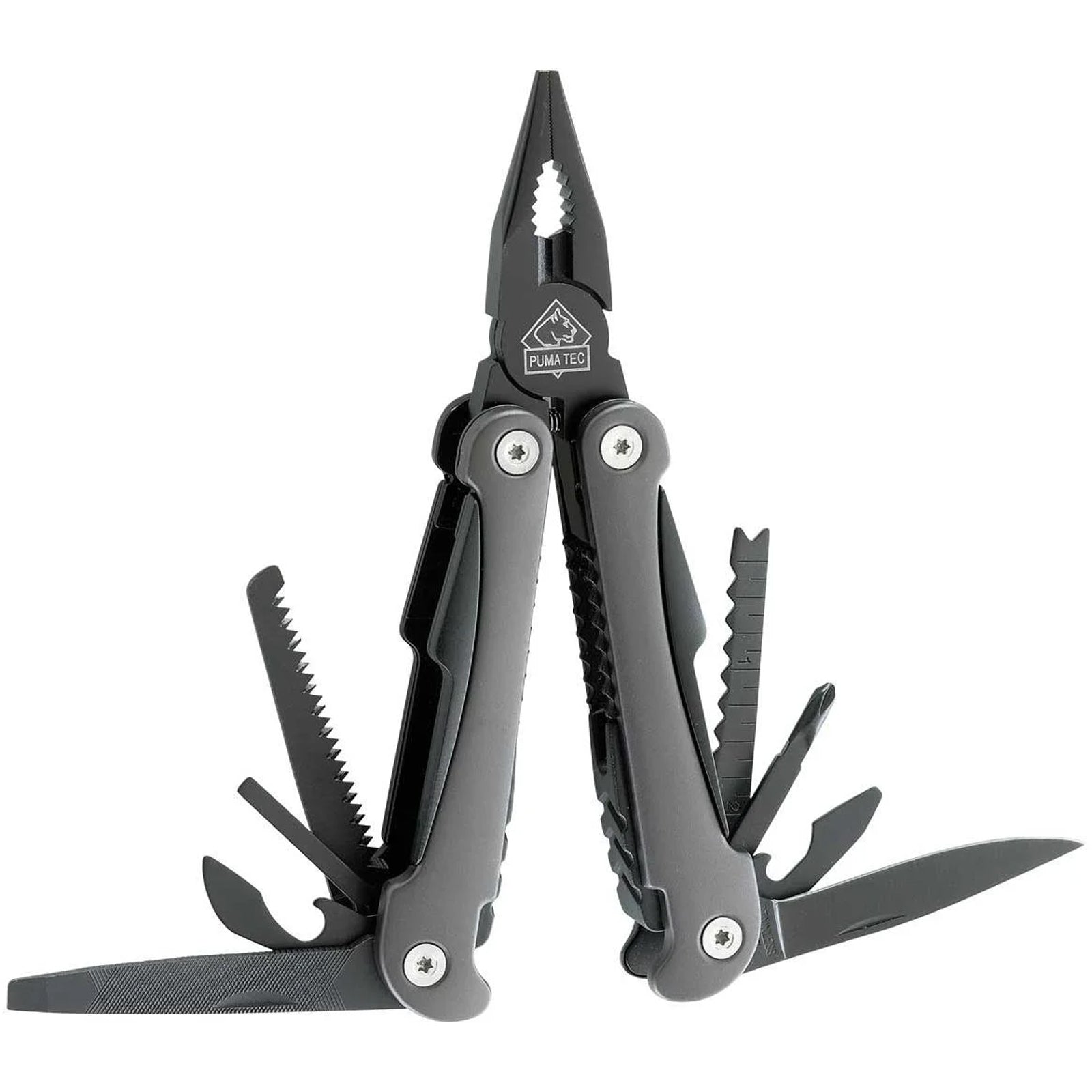 PUMA TEC Multitool Multifunktionswerkzeug Taschenmesser Werkzeug Nylon Etui
