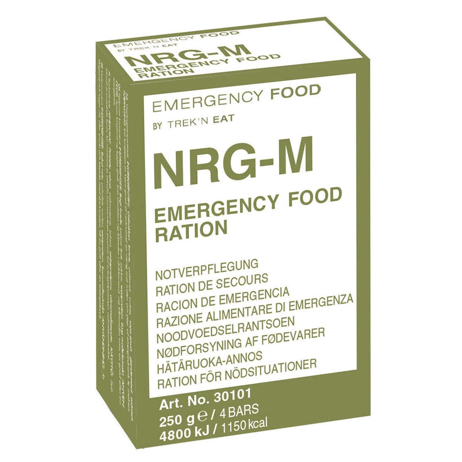 EMERGENCY FOOD NRG-5 M Notfall Trekking Nahrung Ration Outdoor Essen Vegan