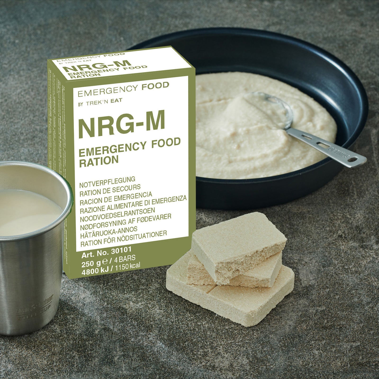 EMERGENCY FOOD NRG-5 M Notfall Trekking Nahrung Ration Outdoor Essen Vegan