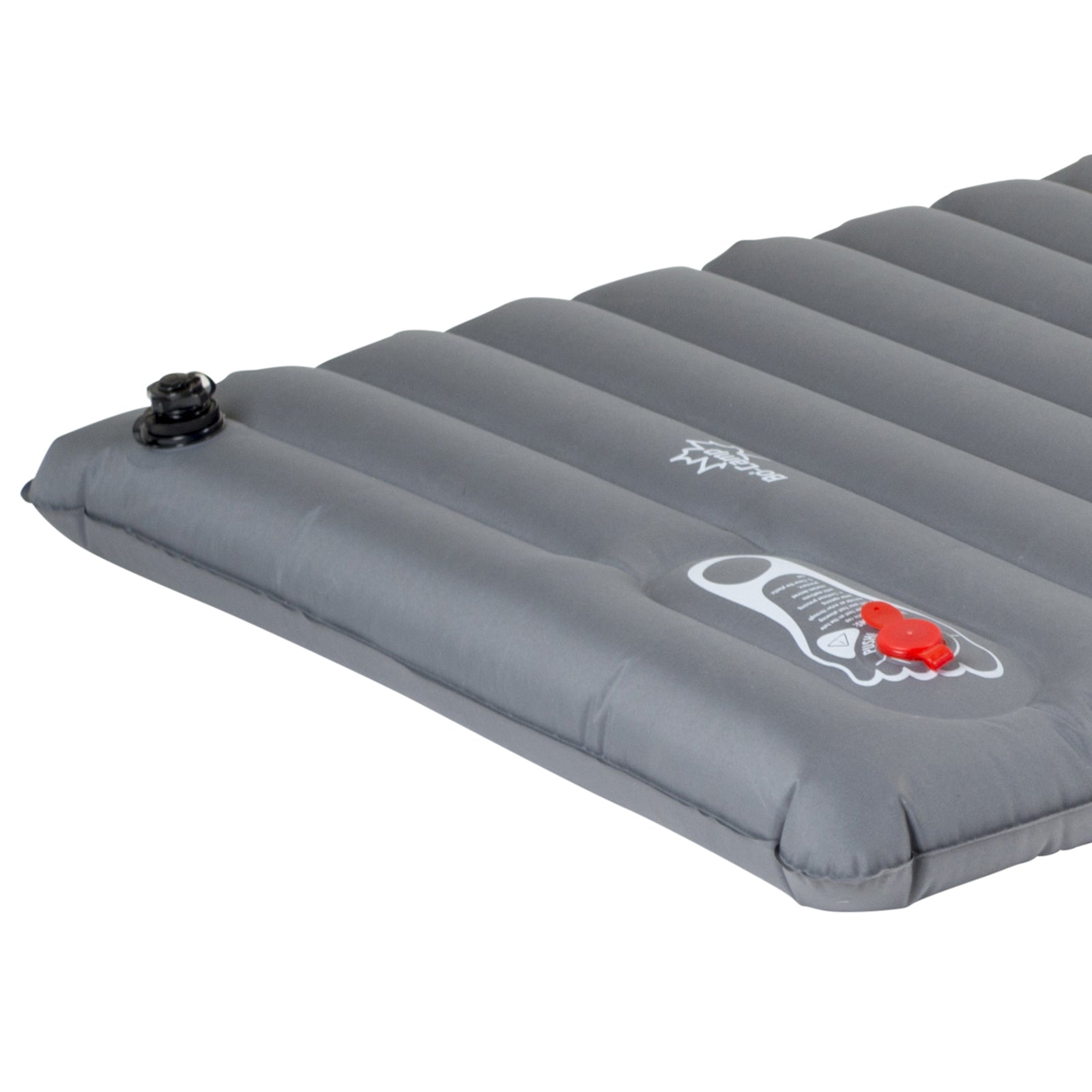 BO-CAMP Luchtbed Flex Trekking-slaapmat Camping-luchtmatras 194x70x10 cm met pomp