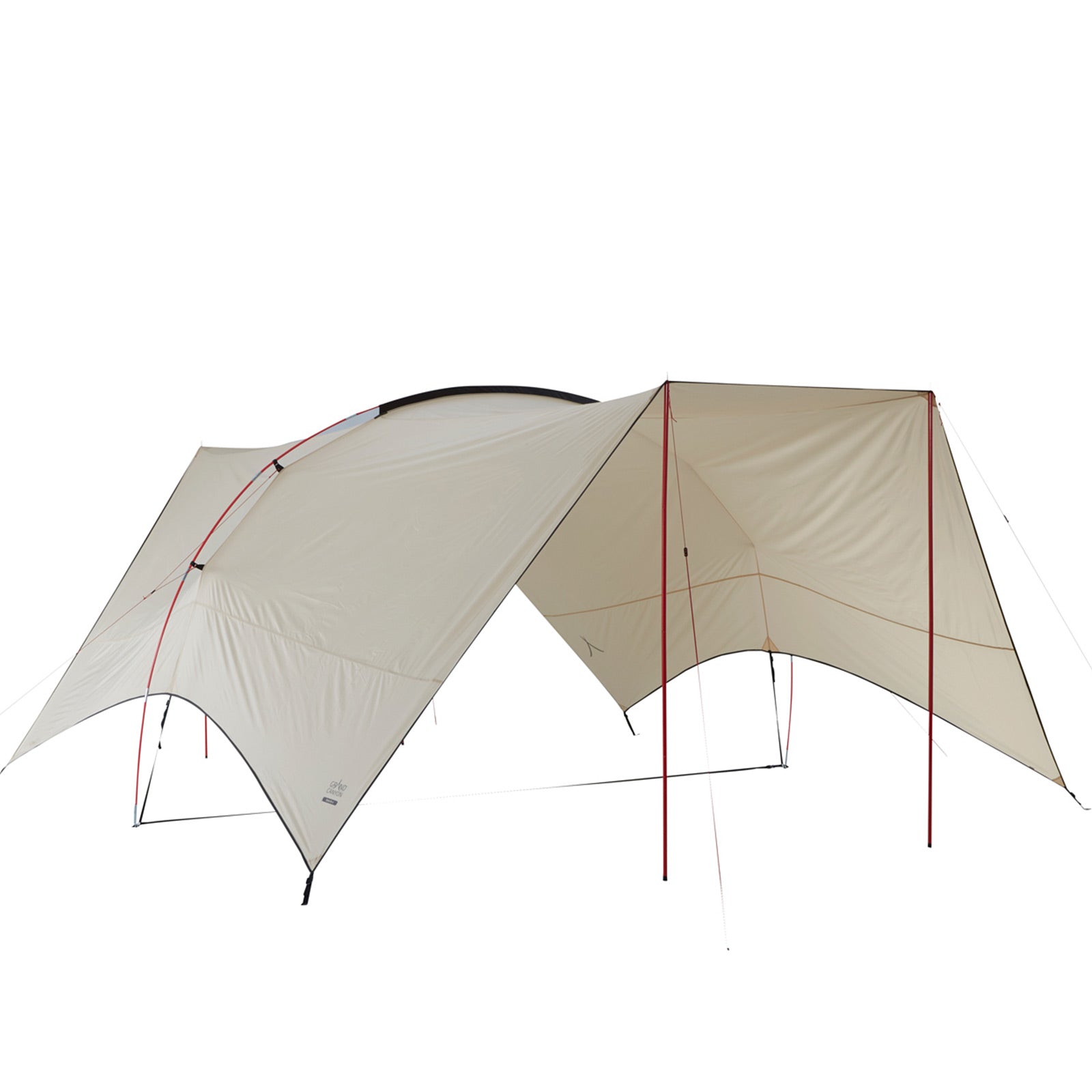 GRAND CANYON Pavillon Tarp Tahuta Shelter 4 Sonnensegel Camping Bus Vorzelt 5x4m