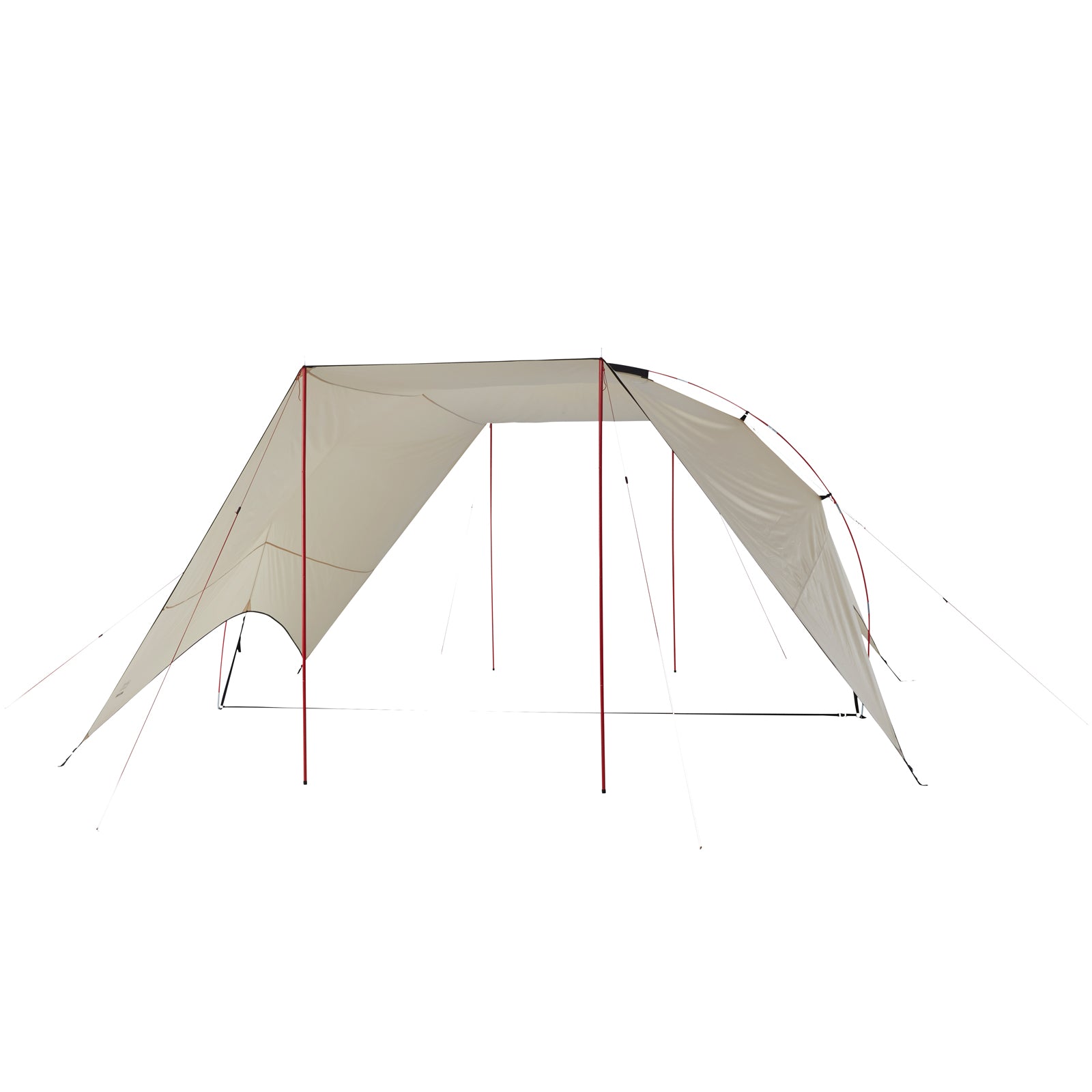 GRAND CANYON Pavillon Tarp Tahuta Shelter 4 Sonnensegel Camping Bus Vorzelt 5x4m