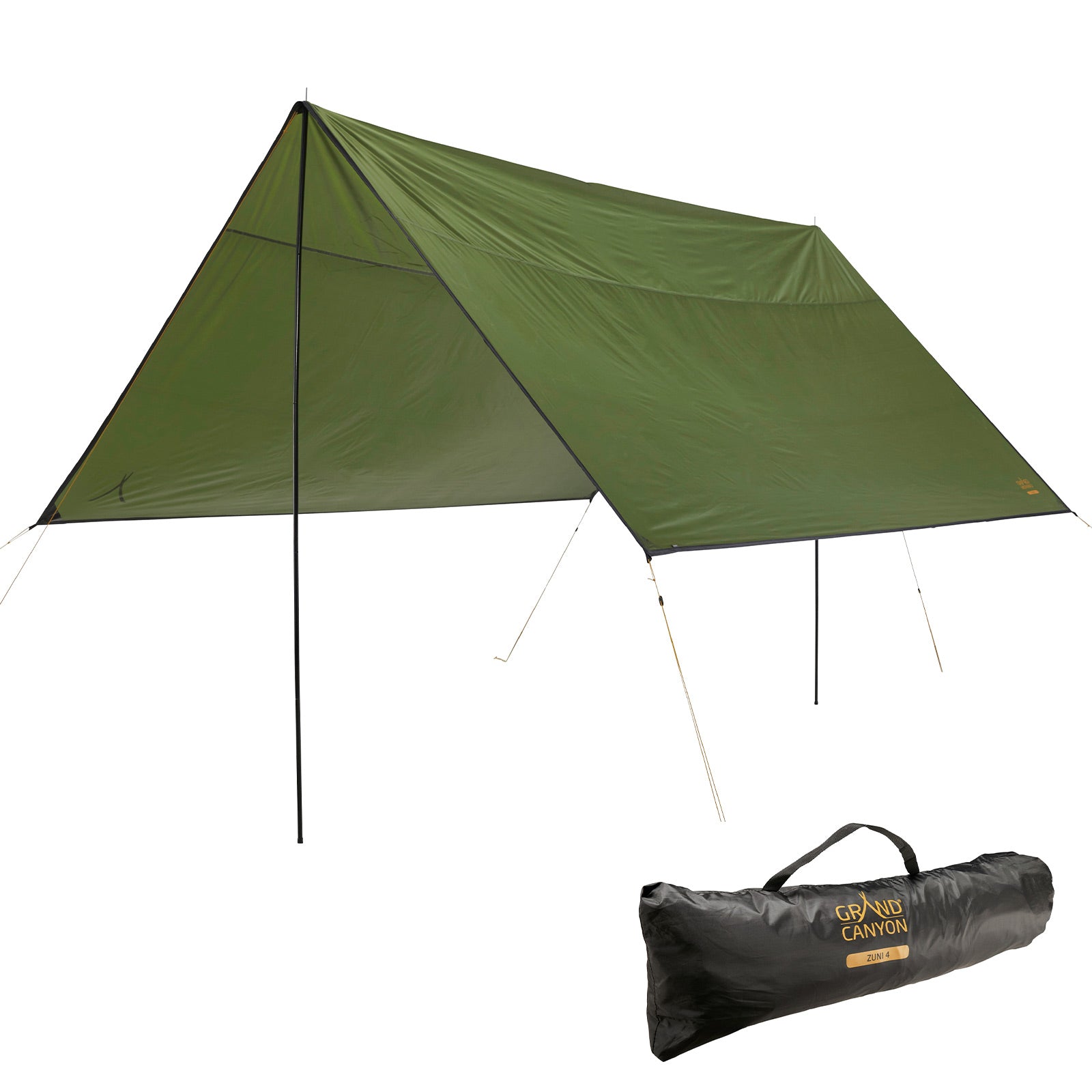 GRAND CANYON Tarp Zuni 4 Sonnensegel Camping Vor Zelt Plane UV50 Wasserdicht 4x4