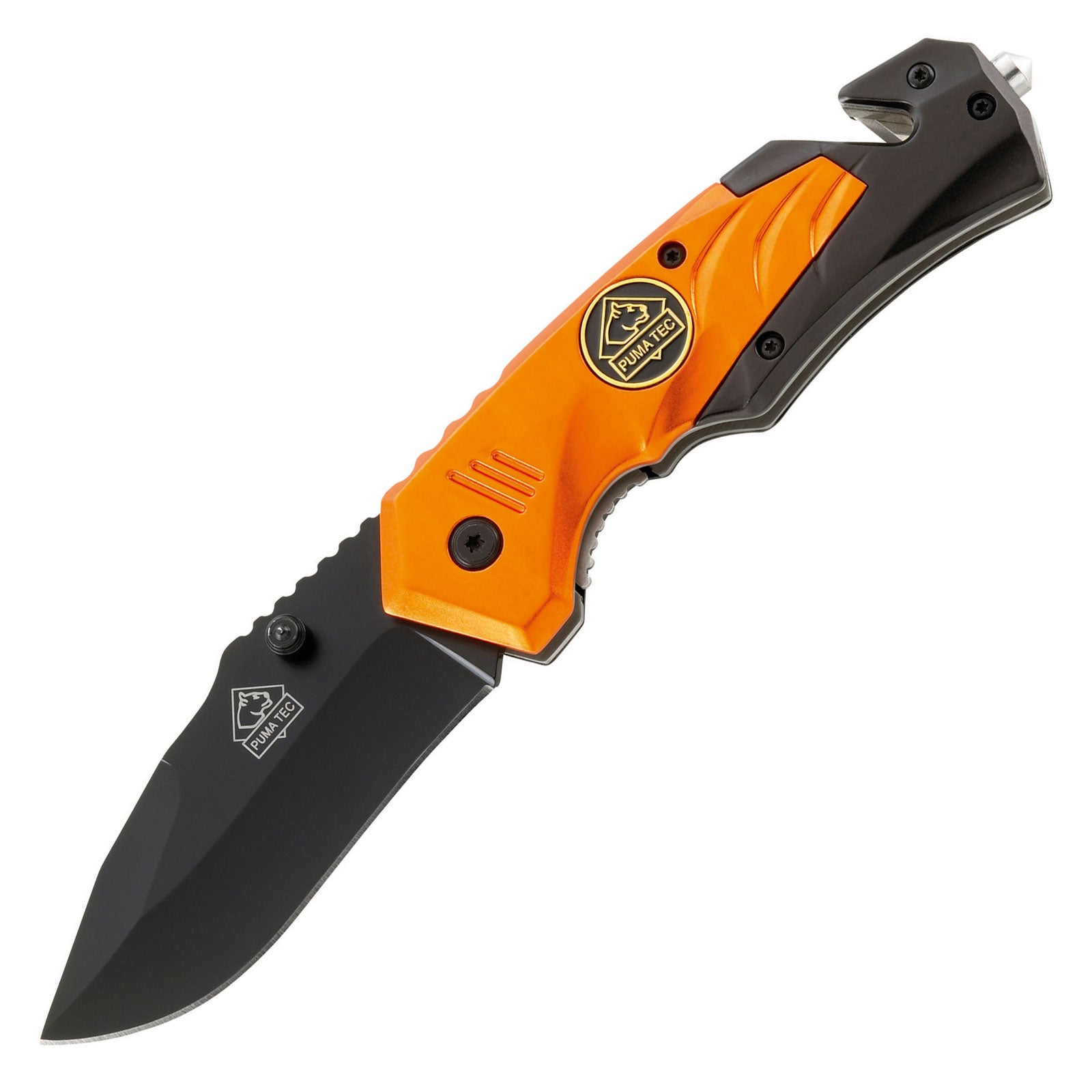 PUMA TEC folding knife rescue knife one-hand knife pocket knife belt knife
