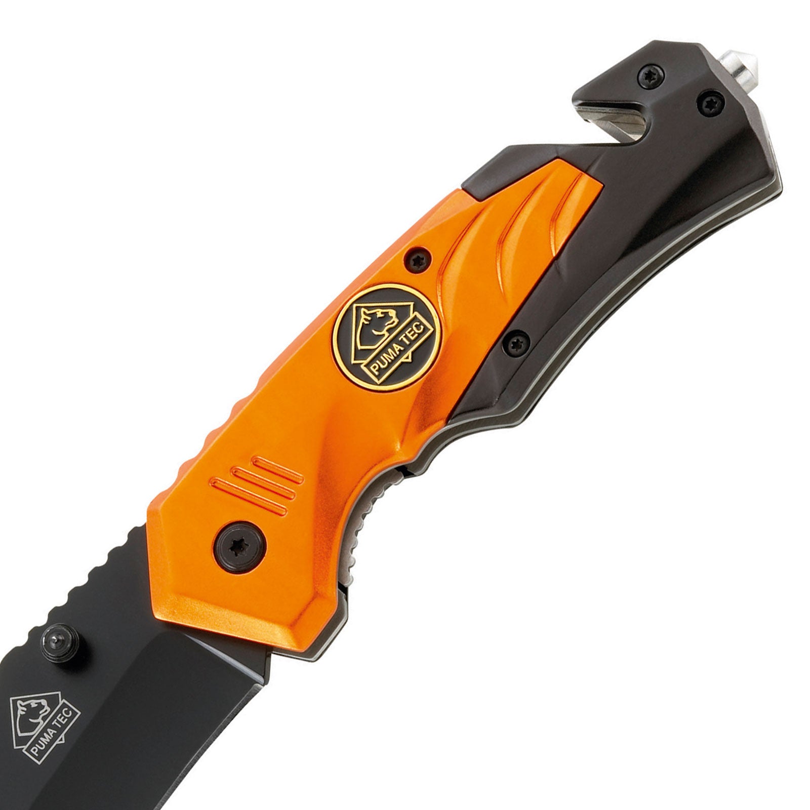 PUMA TEC folding knife rescue knife one-hand knife pocket knife belt knife