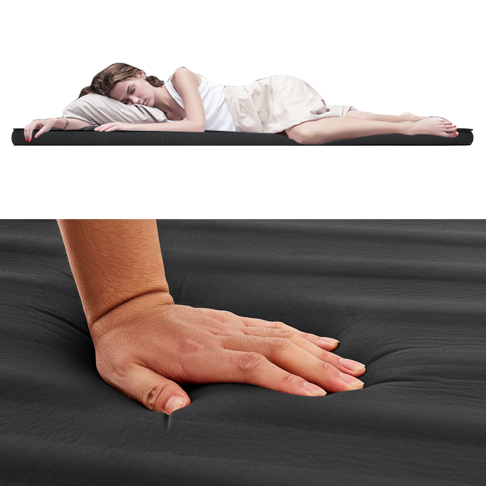 KINGCAMP Luftbett Premium Double Isomatte Selbstaufblasend Camping Bett 7,5 cm