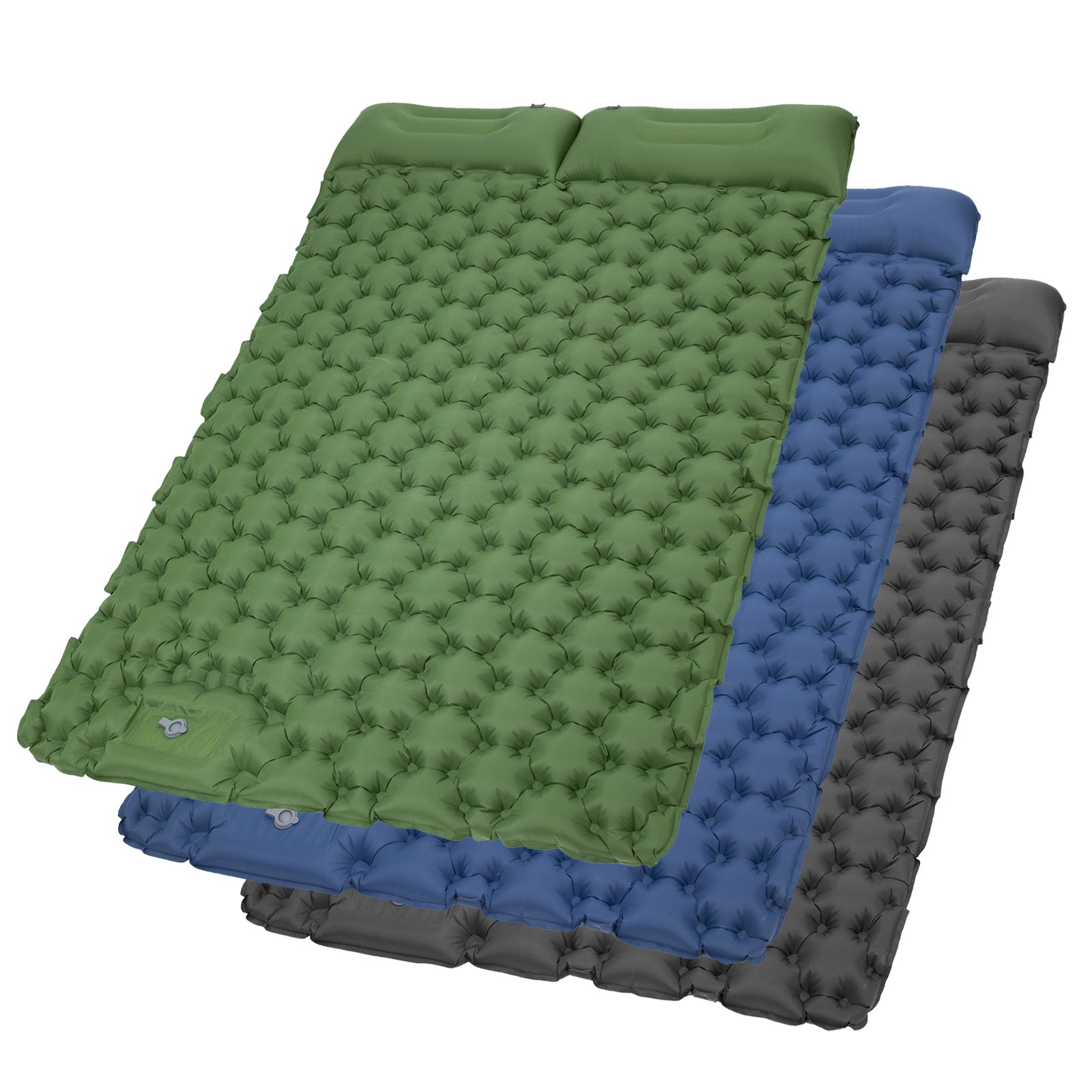 KINGCAMP Camping Luftbett Wildwood Double 2 Personen Doppel Isomatte 1,6 kg