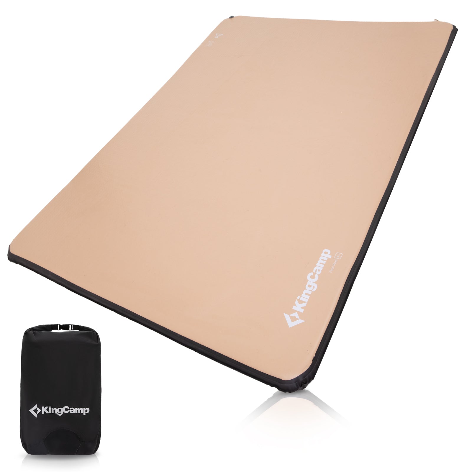 KINGCAMP Camping Luftbett Cloud Rest Double Matte Doppel Isomatte Leicht 3,6 kg