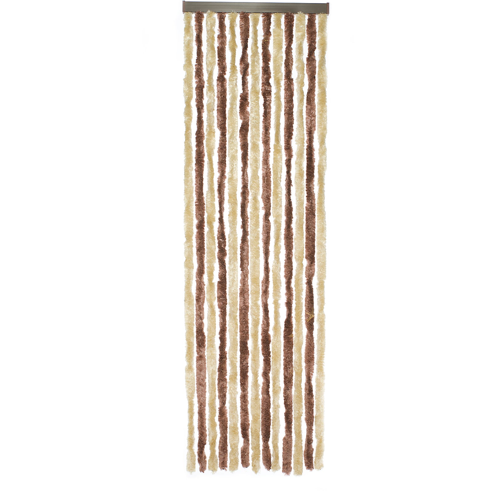 TRAVELLIFE Flauschvorhang Tür Vorhang Chenille Insekten Fliegen Schutz 56x185 cm