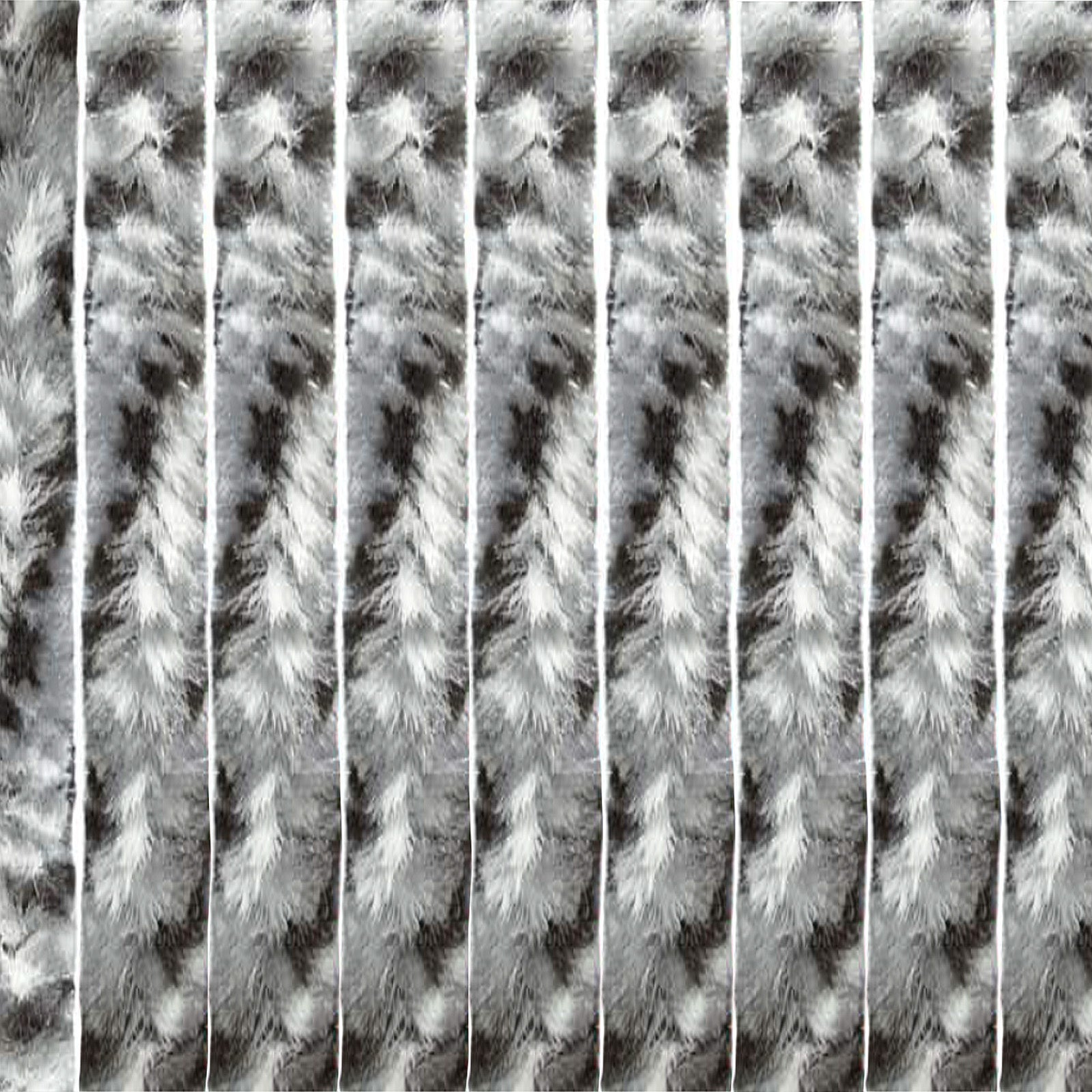 TRAVELLIFE Flauschvorhang Tür Vorhang Chenille Insekten Fliegen Schutz 56x185 cm