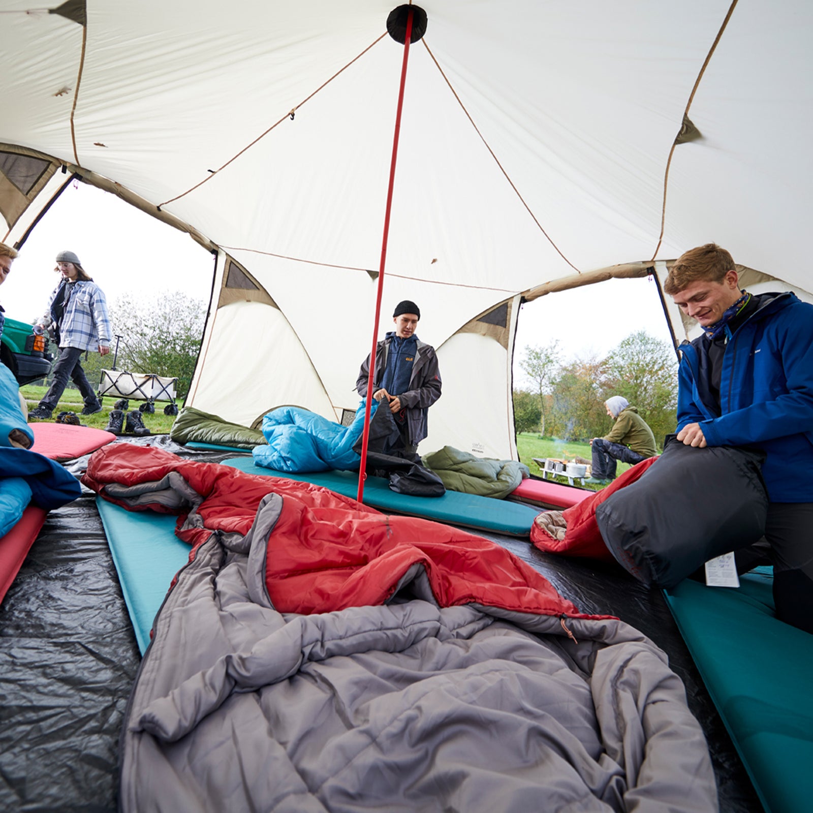 GRAND CANYON Isomatte Hancock XW Luft Bett Thermomatte XL Breit Selbstaufblasend